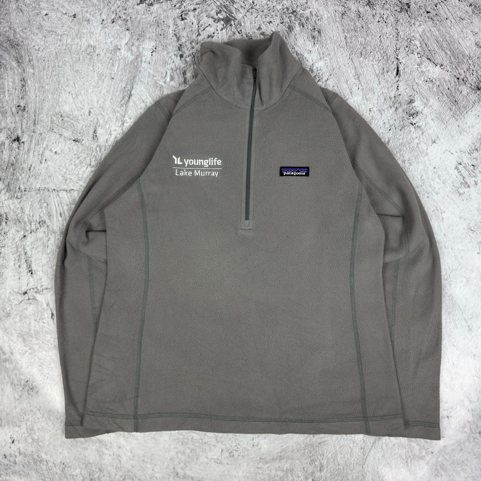 Patagonia Patagonia Gray Fleece Young Life Lake Murray Jacket M Size M / US 6-8 / IT 42-44 - 2 Thumbnail