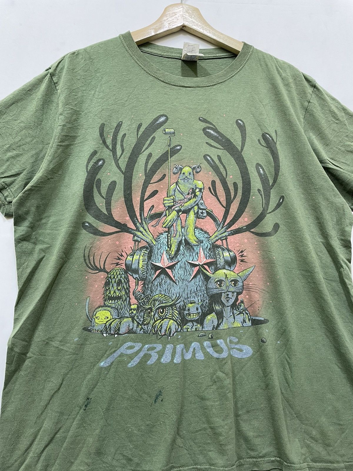 Band Tees PRIMUS BAND 2013 TOUR TEE Size US L / EU 52-54 / 3 - 2 Thumbnail