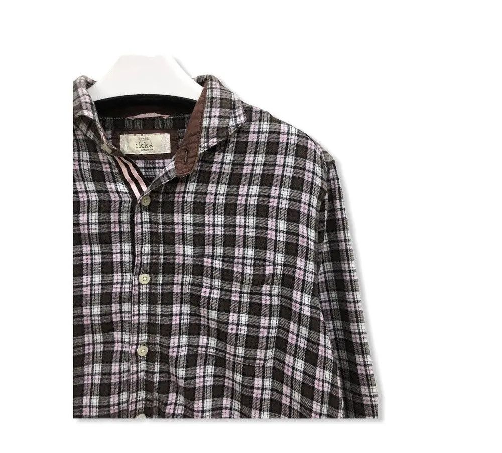Flannel × Japanese Brand Japanese Brand ikka Plaid Tartan Flannel Shirt 👕 Size US S / EU 44-46 / 1 - 2 Thumbnail