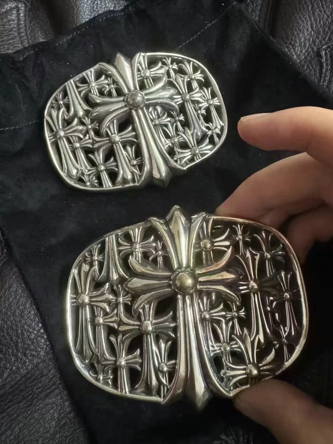 Chrome Hearts Chrome Hearts Cross Belt Buckle Size ONE SIZE - 1 Thumbnail