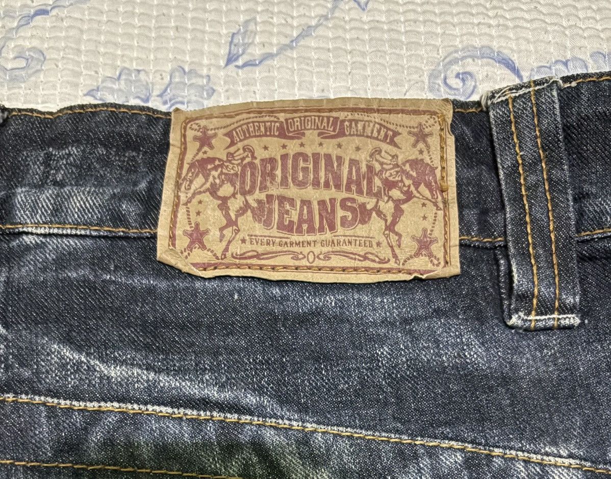 Japanese Brand Japanese Original Jeans Streetwear Flared Distressed Denim Size US 31 - 17 Thumbnail