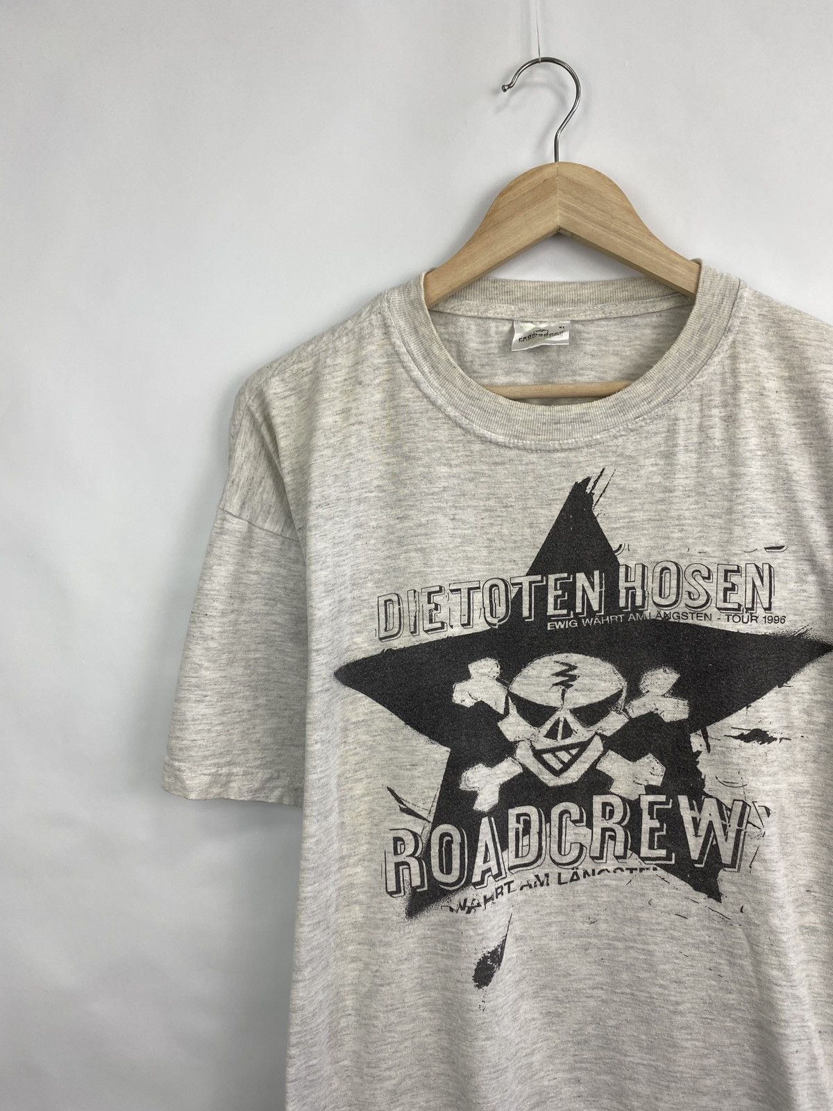 Band Tees Vintage 1996 Die Toten Hosen Roadcrew Punk Rock T-Shirt Y2K Size US XL / EU 56 / 4 - 2 Thumbnail
