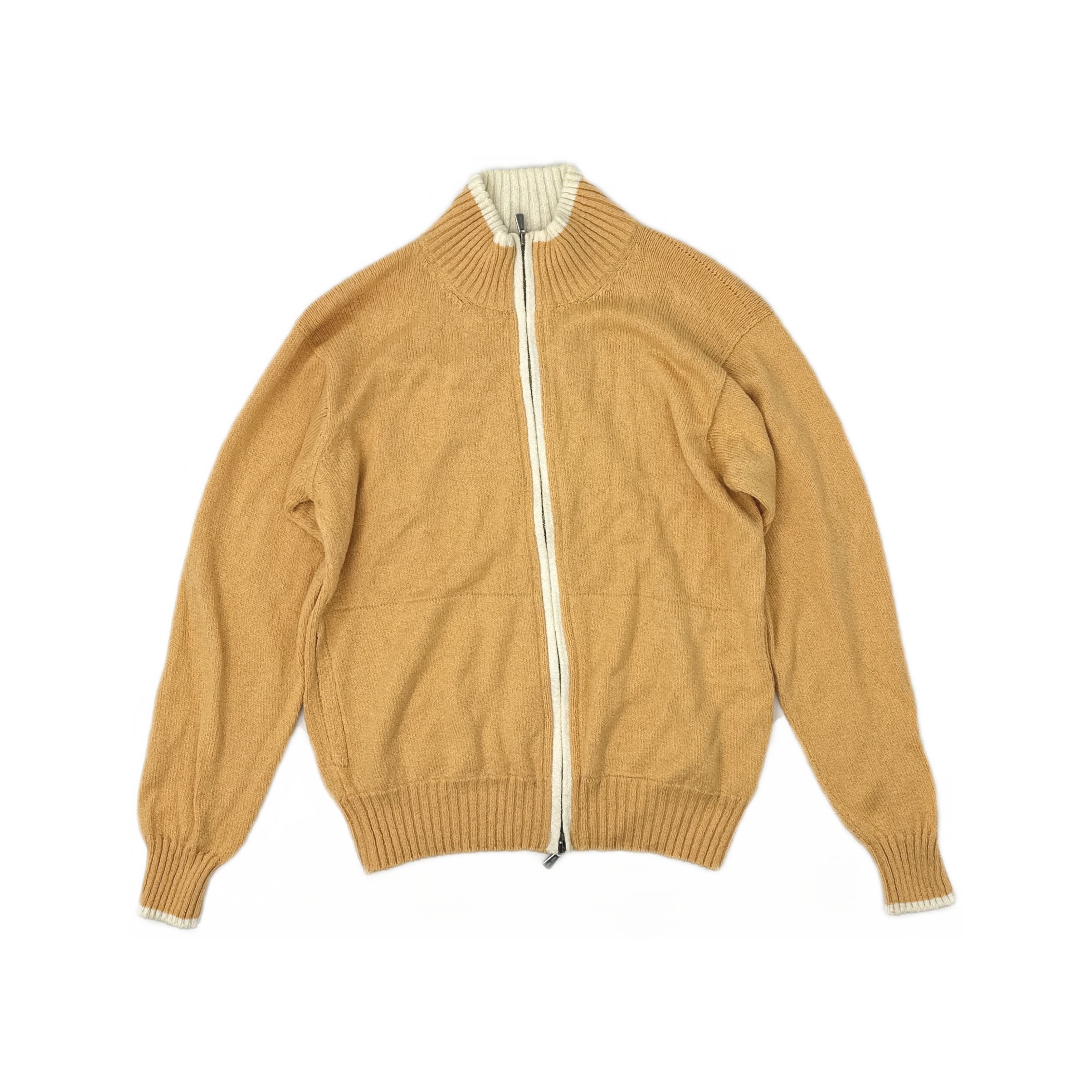 Loro Piana Loro Piana Zip Up Knit Sweater Size 50 Size US M / EU 48-50 / 2 - 1 Thumbnail