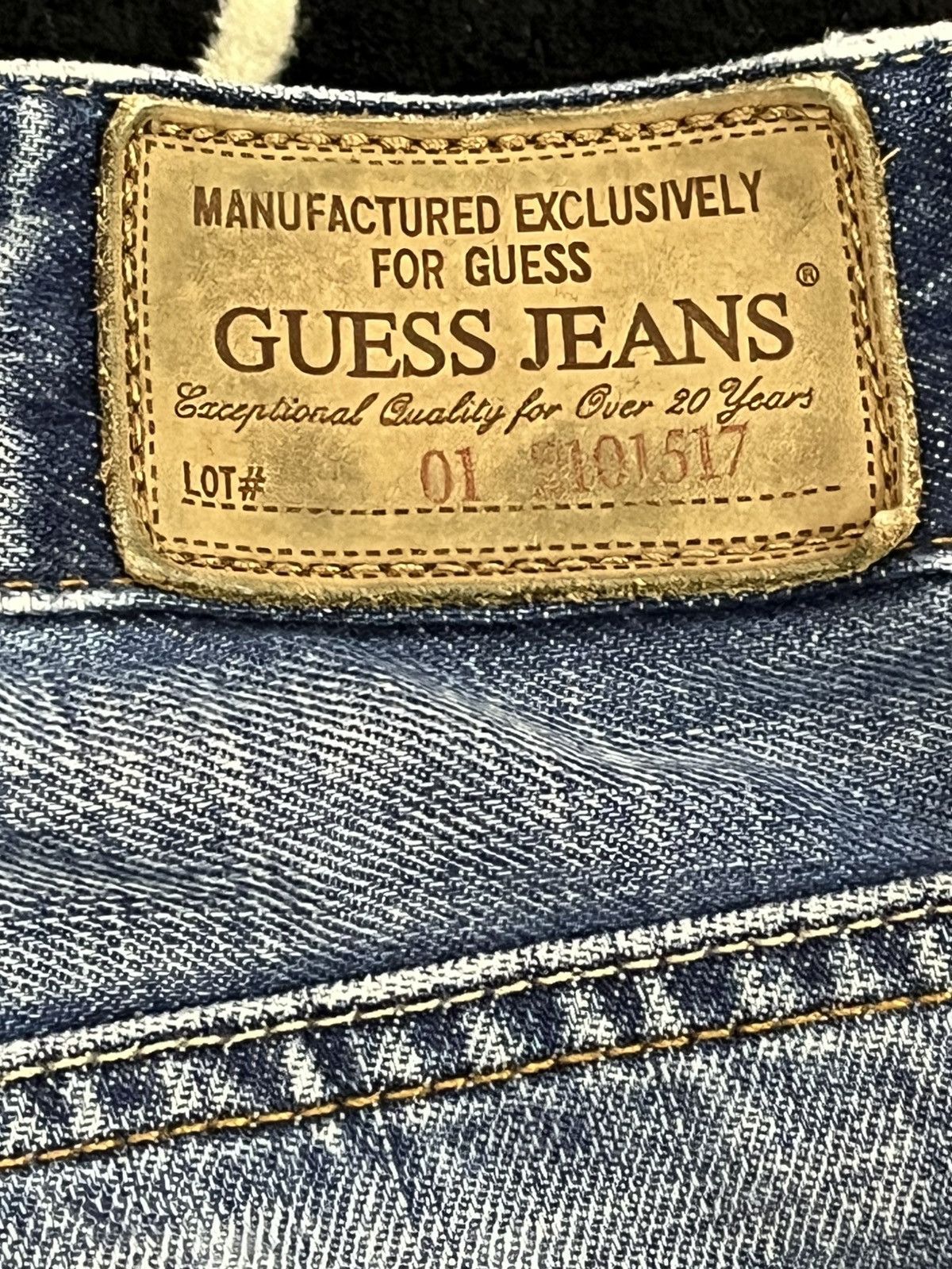 Guess Vintage Guess The Cliff Flare Bootcut Denim Size US 34 / EU 50 - 12 Thumbnail