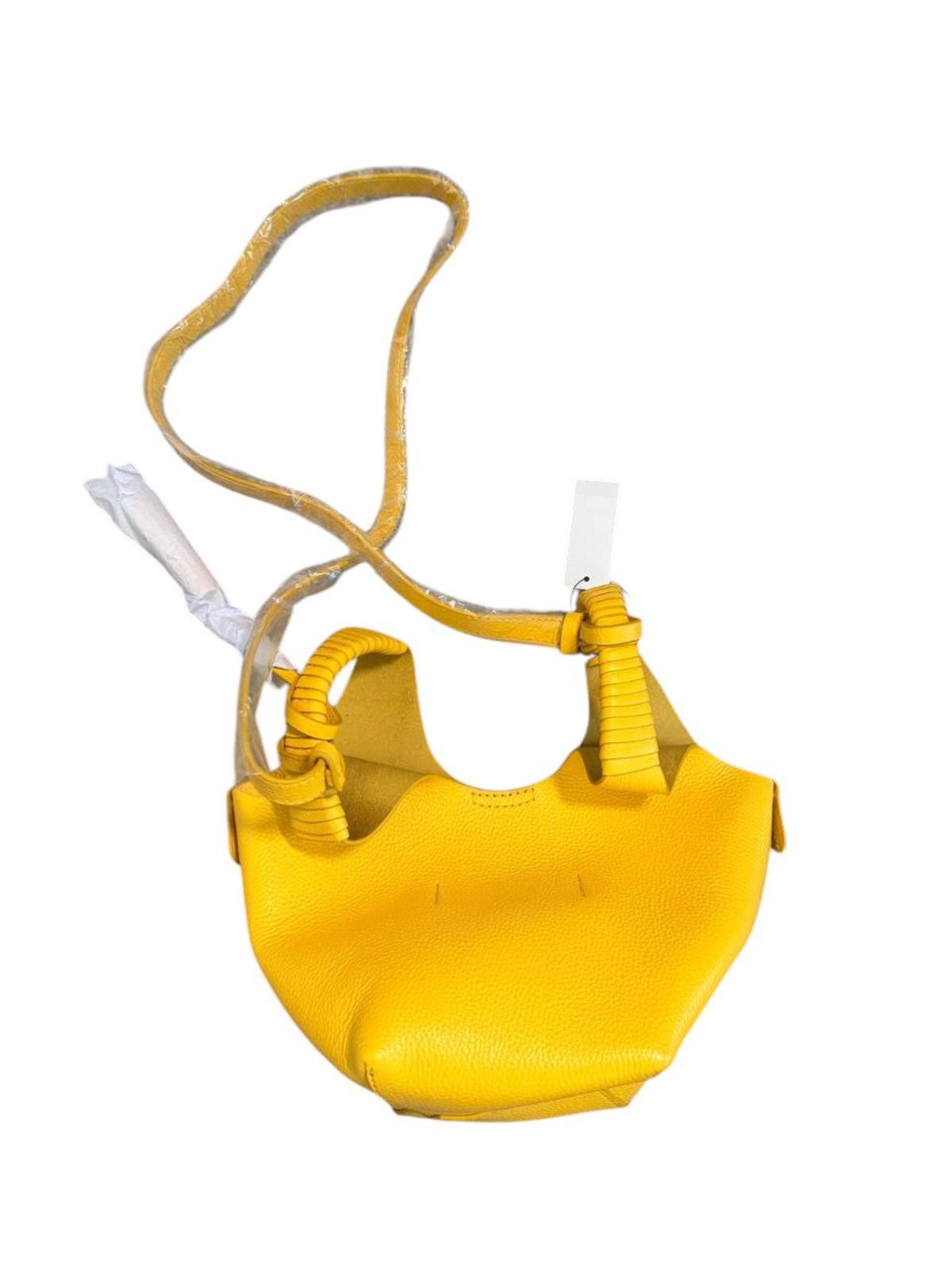 Other Talbots Women's Pippa Pebble Leather Crossbody Bag - Yellow Size ONE SIZE - 1 Thumbnail