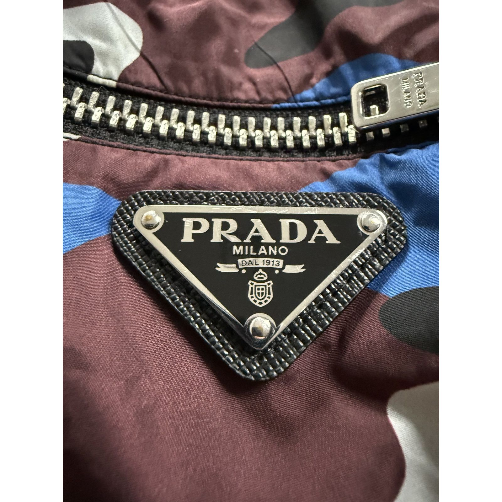 Prada Prada Camo Blue Track Pants Used Small Size US 28 / EU 44 - 3 Thumbnail
