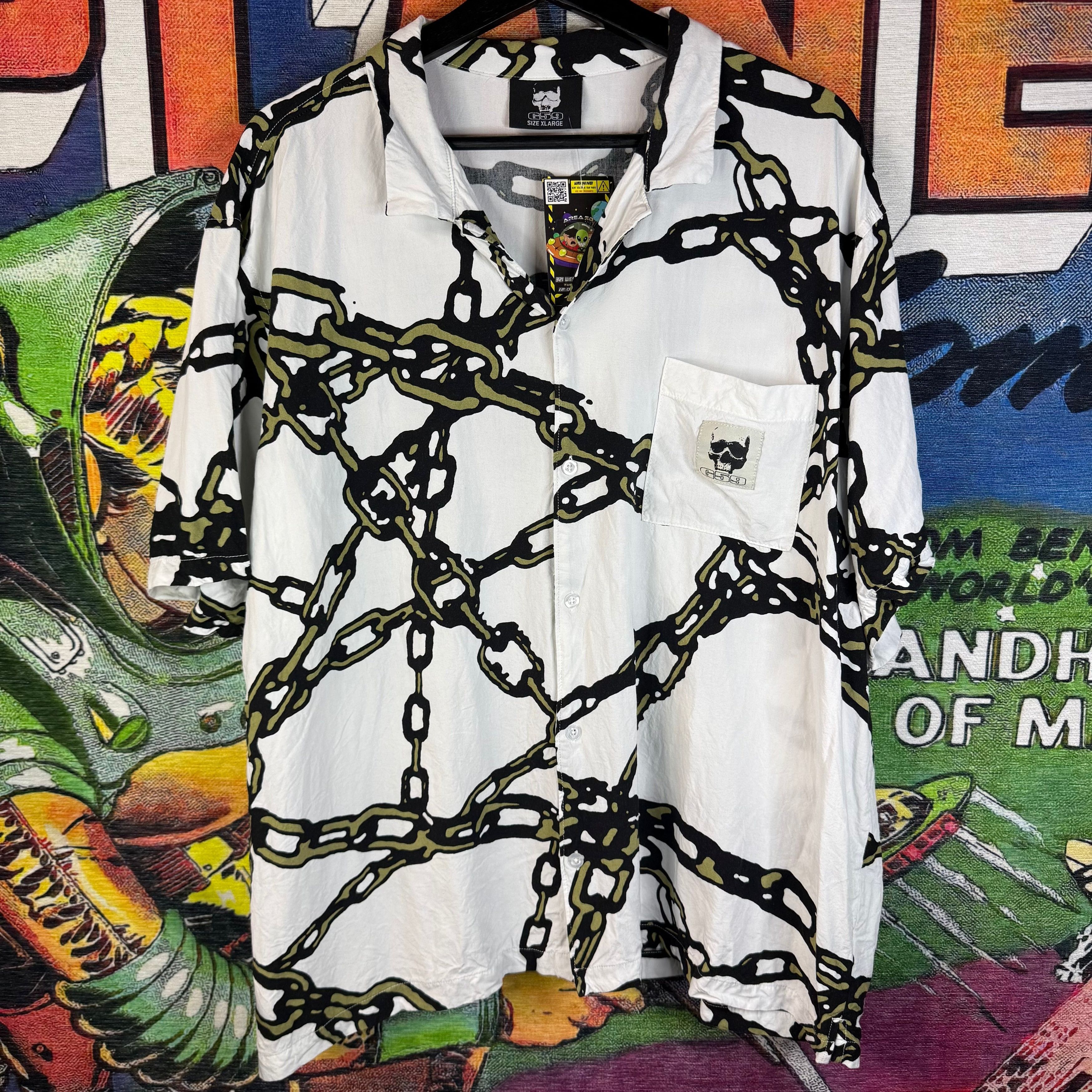 G59 Records Suicide Boys G59 Chain Button-Up Shirt Size XL Size US XL / EU 56 / 4 - 1 Thumbnail