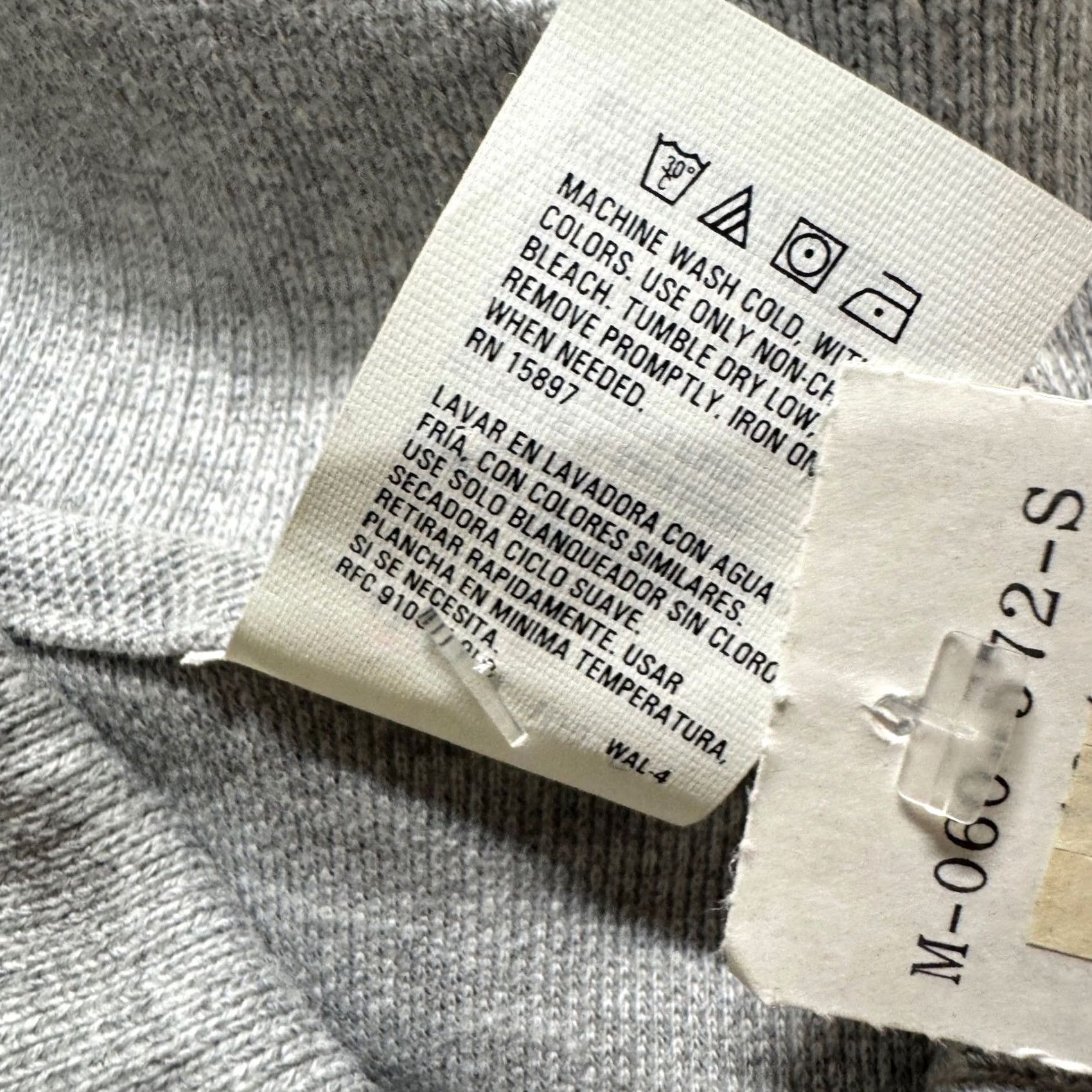 The Unbranded Brand VTG The Unbranded Brand Polo Shirt Men Medium Gray Cotton Blend 1/4 Button Up Single Stitch Shirt Masculine Mens Size US M / EU 48-50 / 2 - 2 Thumbnail