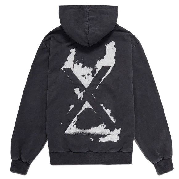 Designer × No Vacancy Inn NEW NO VACANCY INN BLACK CANCELLED FLAMING X HOODIE SZ LARGE Size US L / EU 52-54 / 3 - 1 Thumbnail