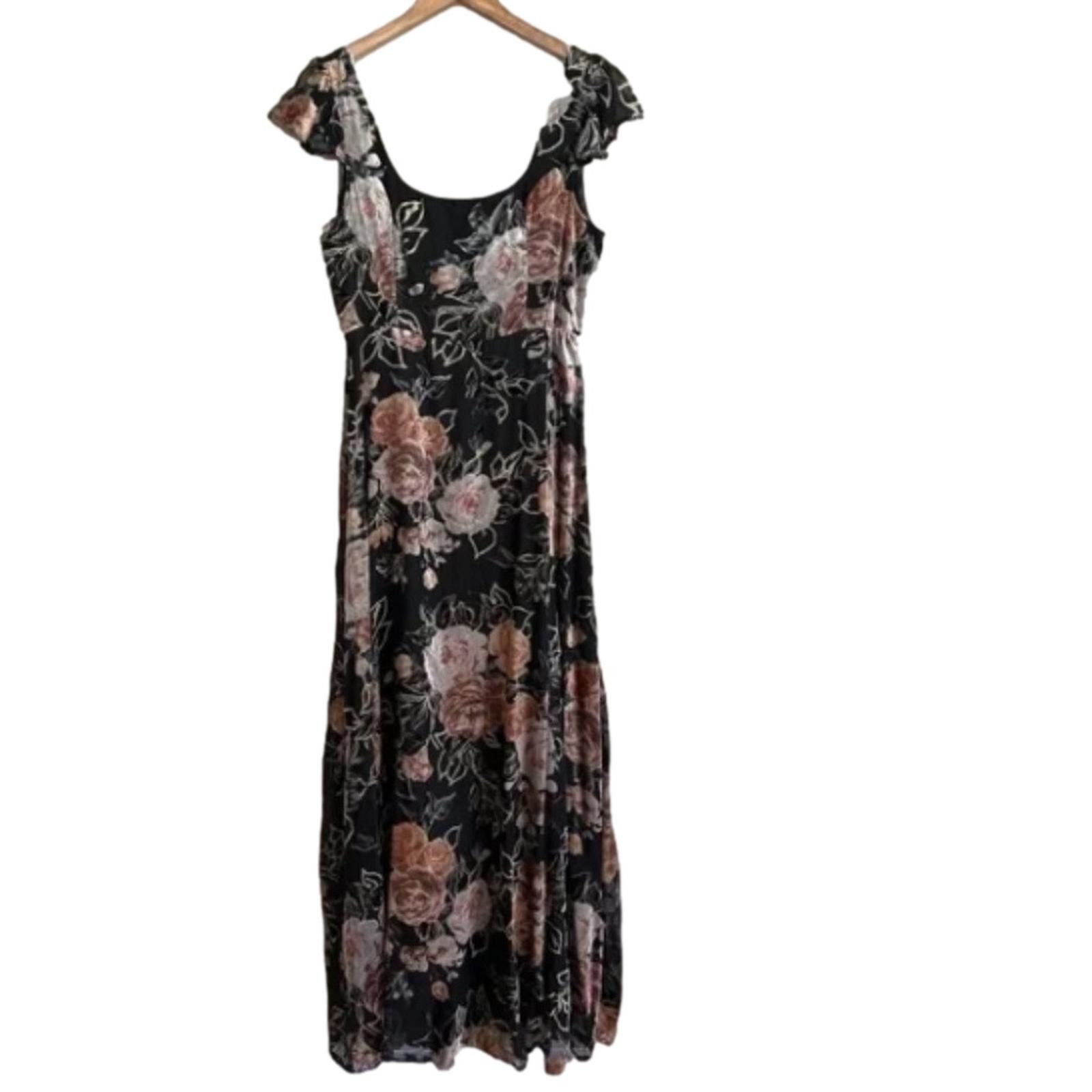 Lulus LULUS Romantic Sexy Elegant Floral Wedding Maxi Dress Size S / US 4 / IT 40 - 5 Thumbnail