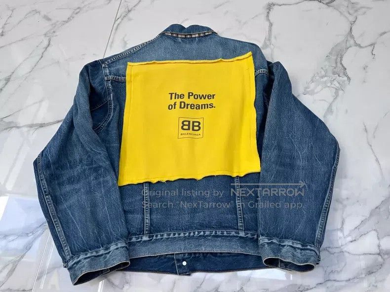 Balenciaga Balenciaga Denim Jacket Size US S / EU 44-46 / 1 - 1 Thumbnail