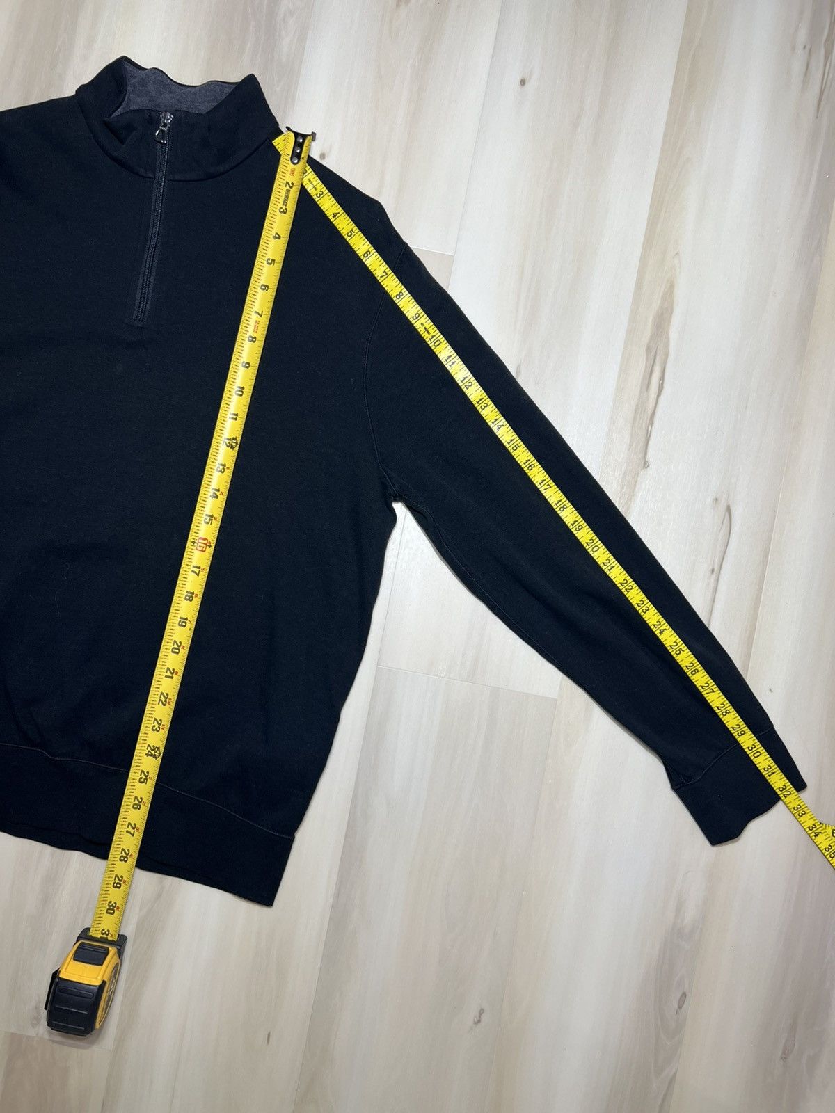Polo Ralph Lauren Polo Ralph Lauren Sweater sz L Black Quarter Zip Performance Size US L / EU 52-54 / 3 - 5 Thumbnail