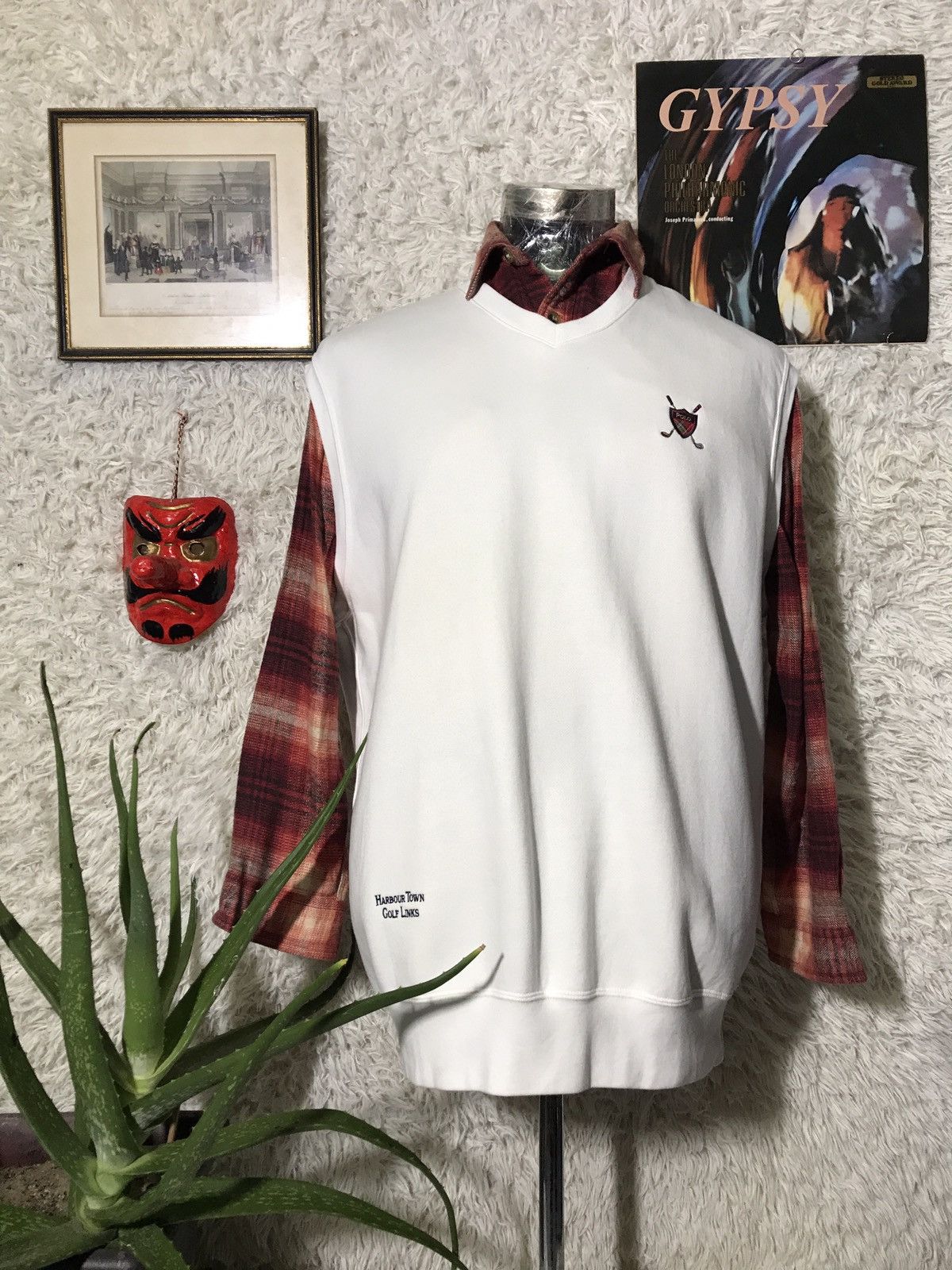 Polo Ralph Lauren × Vintage Vintage Polo golf Ralph Lauren 27 Size US XXL / EU 58 / 5 - 2 Thumbnail