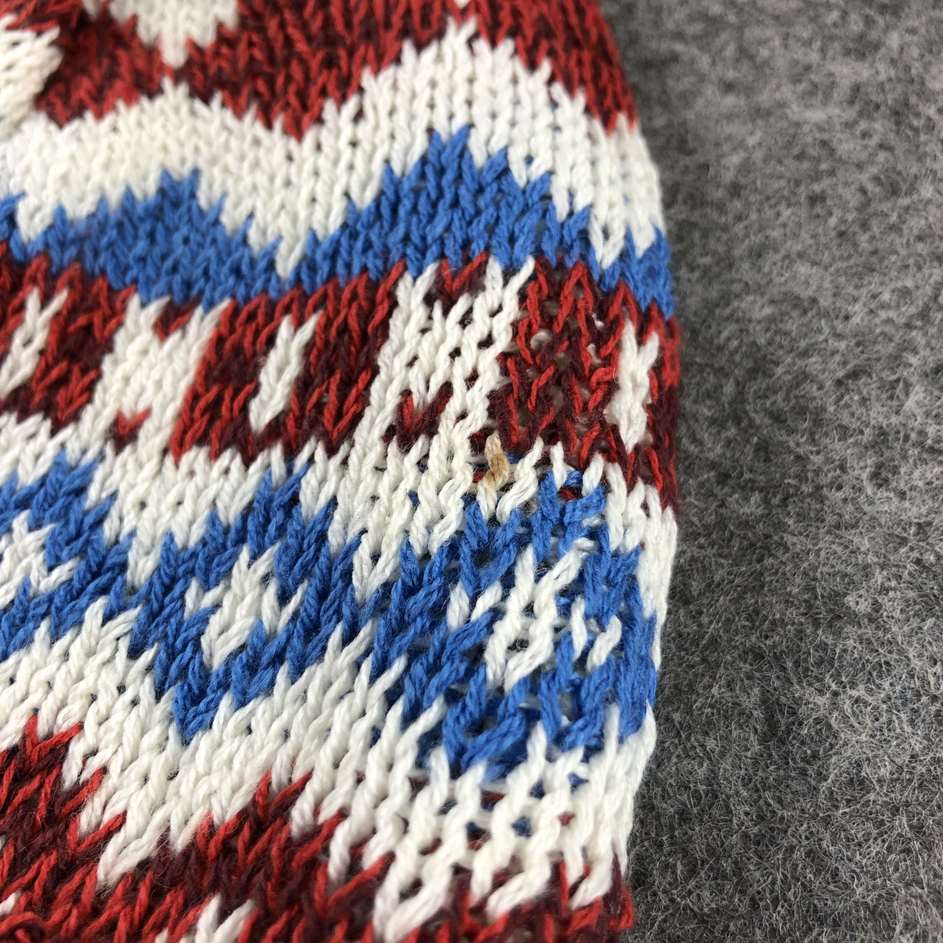 Vintage Unknown Kris Herman Fair Isle Beanie Snowcap Snow Hat B402 Size ONE SIZE - 4 Thumbnail