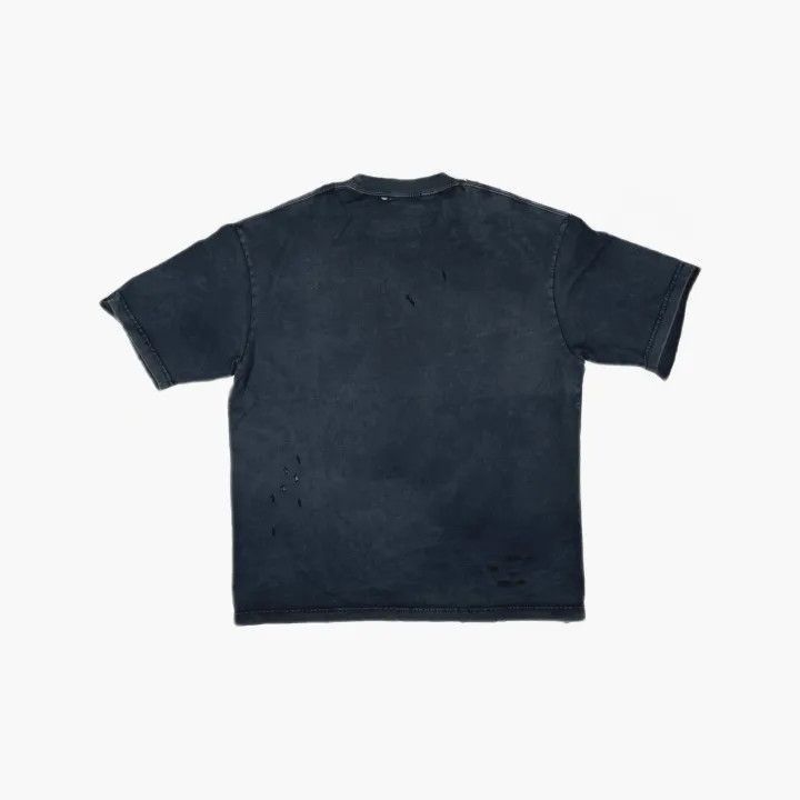 Balenciaga Balenciaga Balenciaga SS22 Maison Logo Distressed TShirt - Size US S / EU 44-46 / 1 - 2 Thumbnail