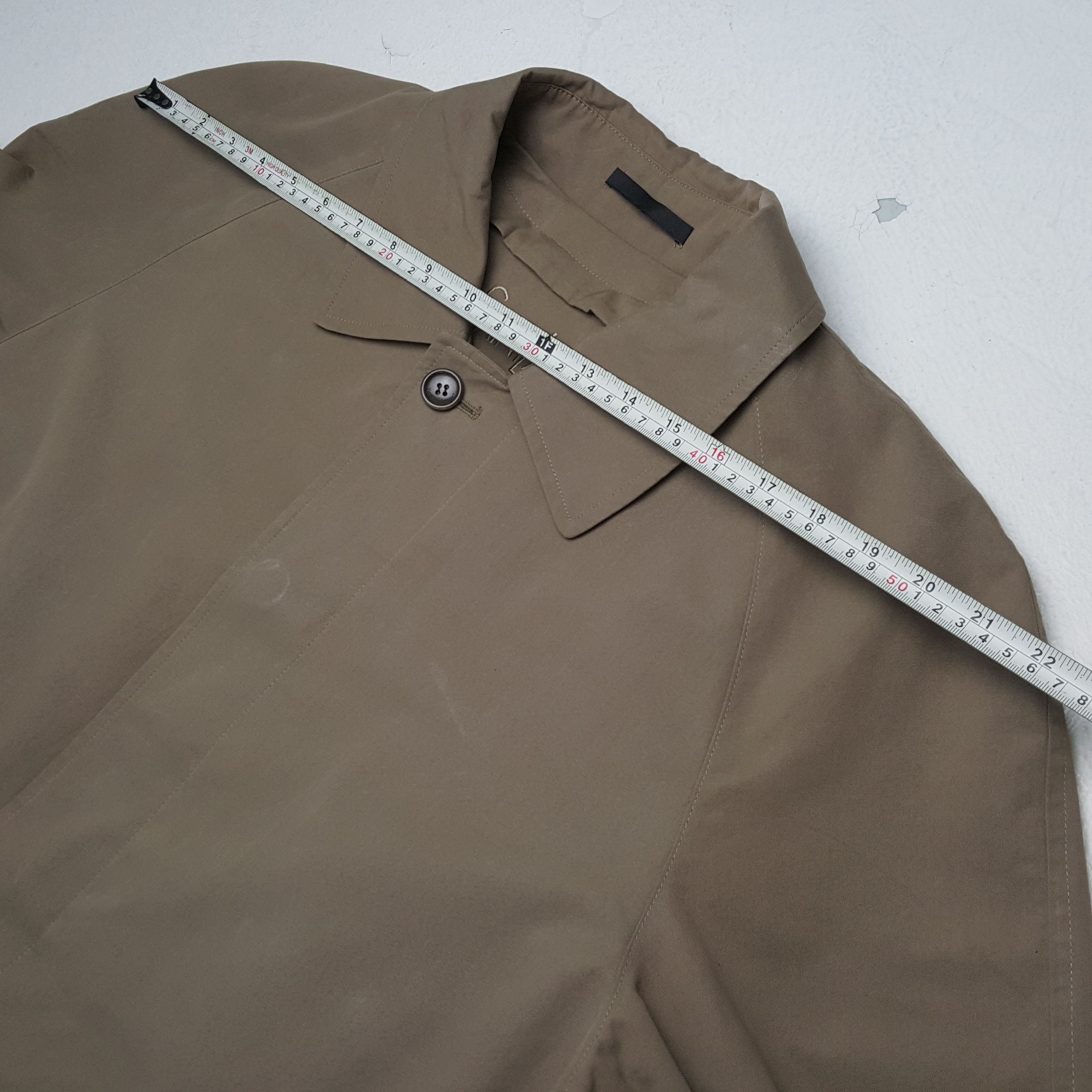 Yohji Yamamoto YVES SAINT LAURENT Luxury Brand Trench Coat Jacket Size US L / EU 52-54 / 3 - 4 Thumbnail