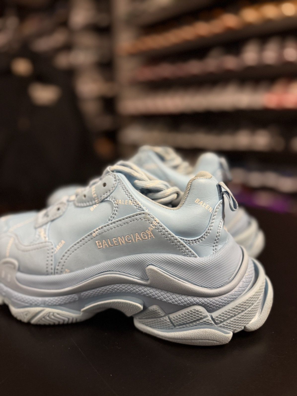 Balenciaga Balenciaga Tripple S Blue Size 37EU/7US Clean Condition 🧼 Size US 7 / IT 37 - 9 Thumbnail