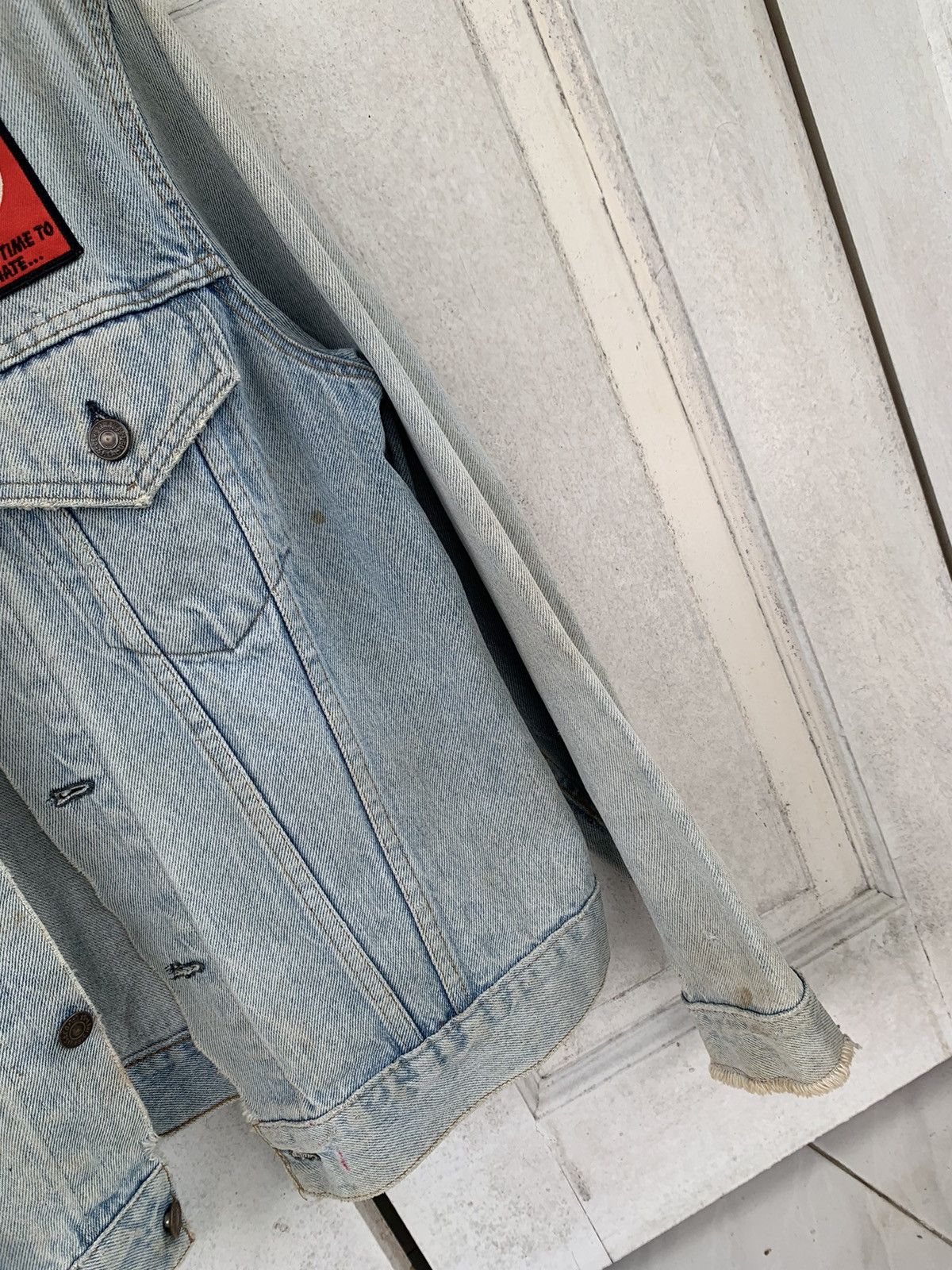 Levi's VINTAGE LEVIS JACKET MARILYNMANSON PATCHES DEAD TO THE WORLD Size US M / EU 48-50 / 2 - 4 Thumbnail