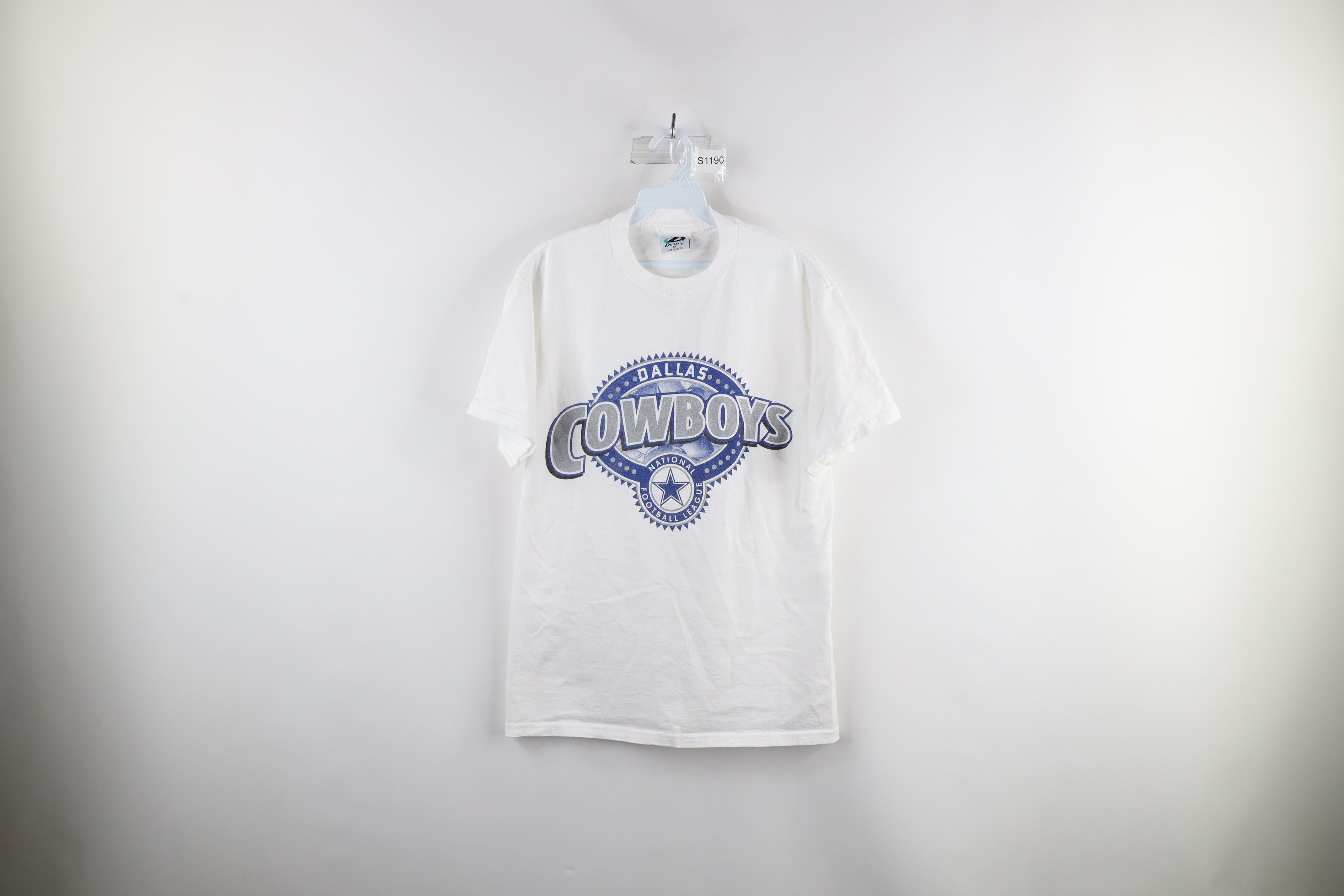 Vintage Vintage 90s Dallas Cowboys Football Short Sleeve T-Shirt Size US M / EU 48-50 / 2 - 1 Thumbnail