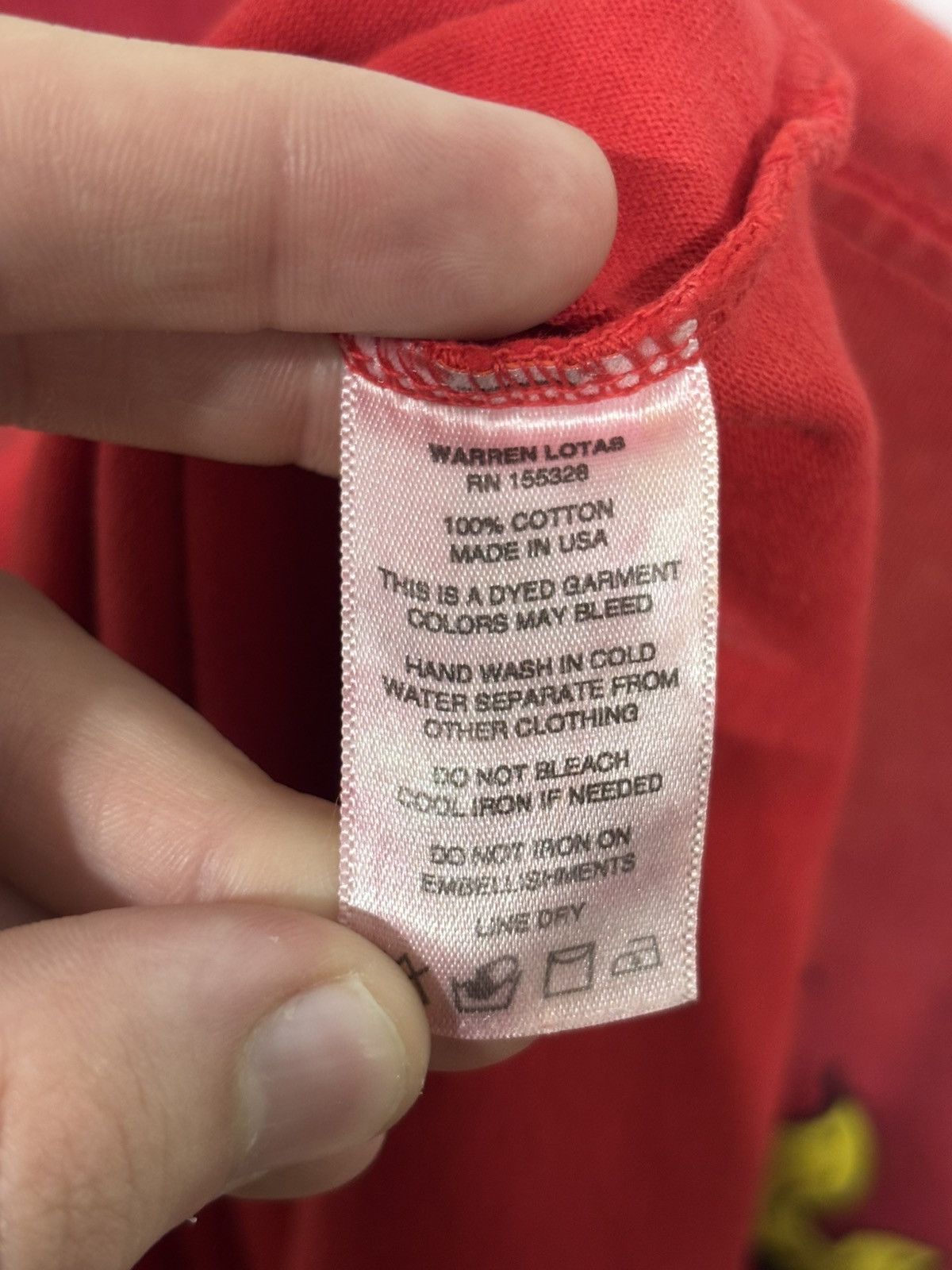 Warren Lotas Warren Lotas Lie Cheat Steal Tee Size US M / EU 48-50 / 2 - 8 Thumbnail