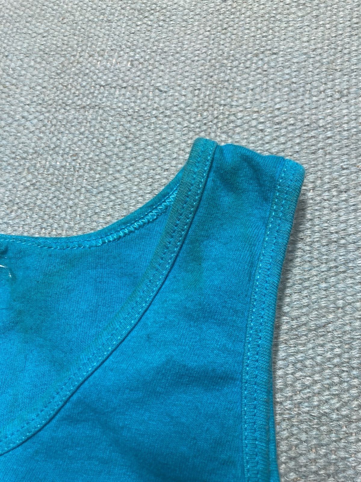 Fruit Of The Loom × Vintage 90s tank top shirt fruit of the loom stained grunge beach XL Size US XL / EU 56 / 4 - 6 Thumbnail