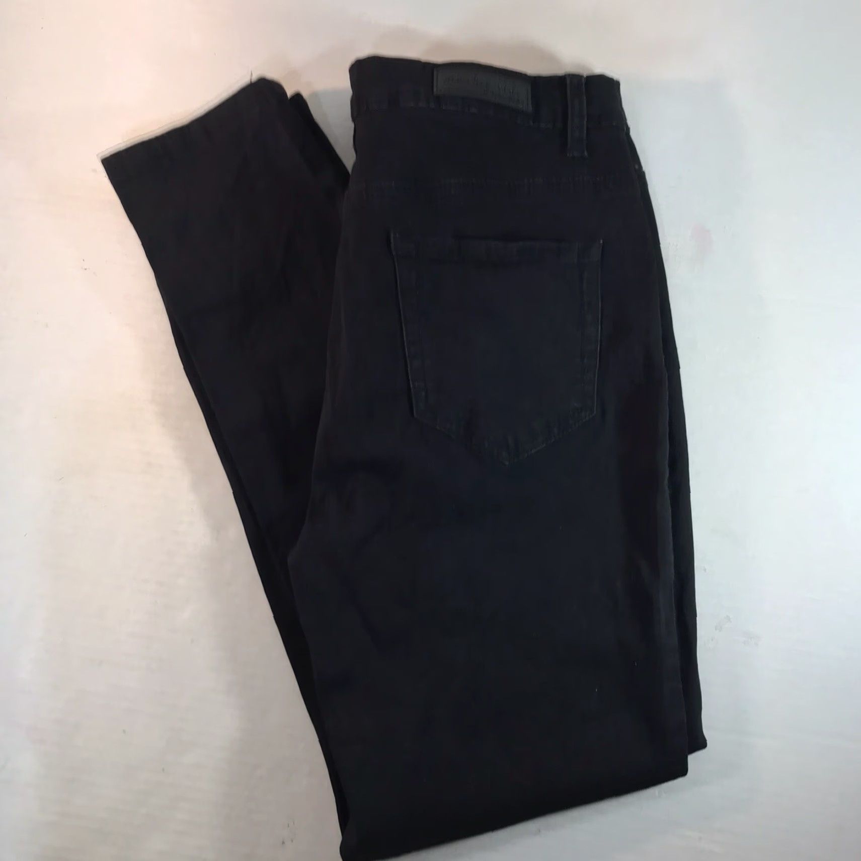 Vintage VINTAGE Monkey Ride Jeans Skinny Black Wash Women's Size 11/30 Mid-Rise Stretch Denim Size 32" / US 10 / IT 46 - 2 Thumbnail