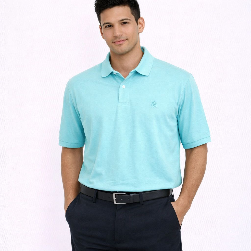 Izod Signature Solid Short Sleeve Polo Size US XXL / EU 58 / 5 - 1 Thumbnail