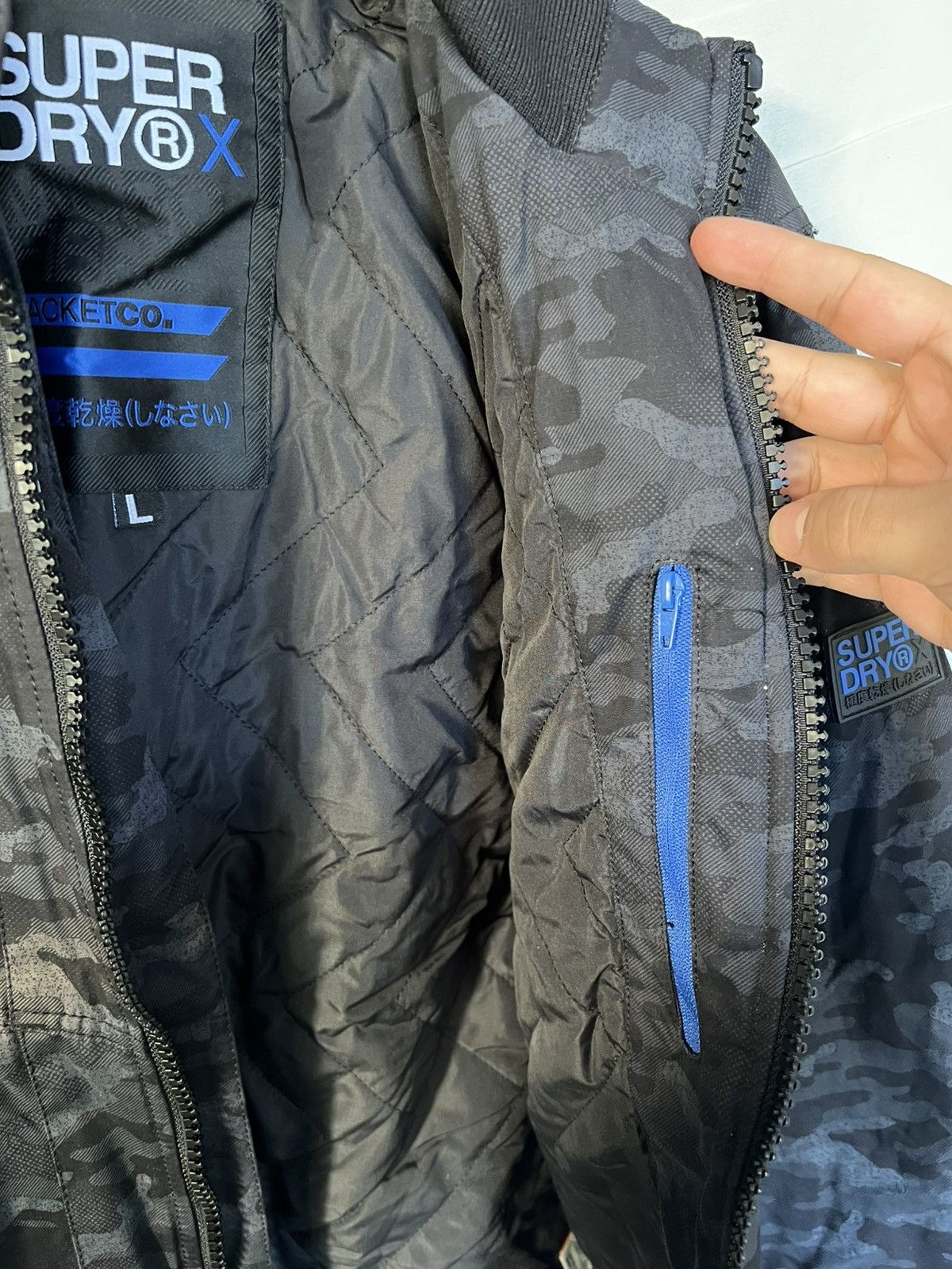Superdry Superdry Microfibre Solstice Jacket Size US L / EU 52-54 / 3 - 6 Thumbnail