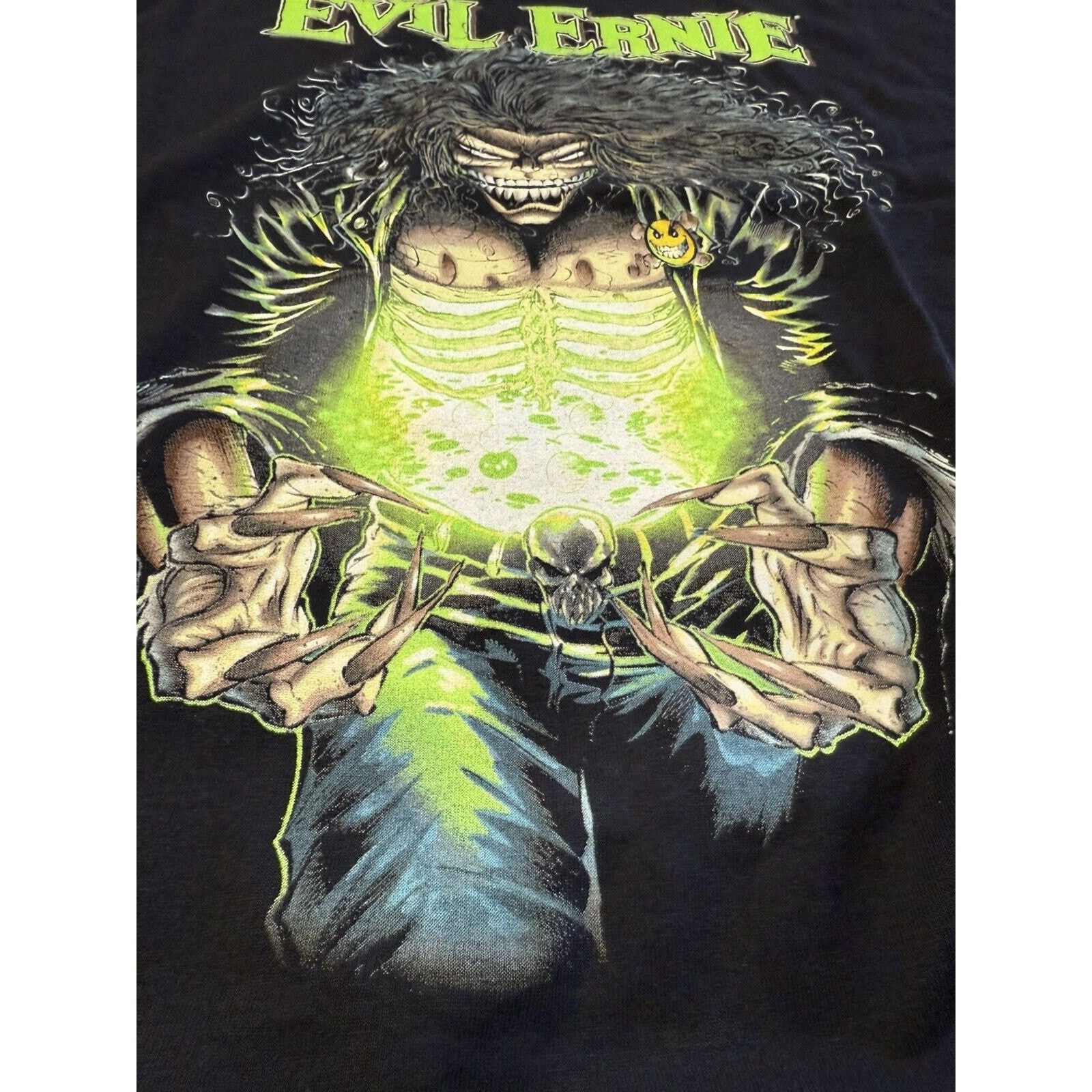 Vintage Rare Vintage Chaos Comics Evil Ernie Green Glow T Shirt AAA Size US XL / EU 56 / 4 - 9 Thumbnail
