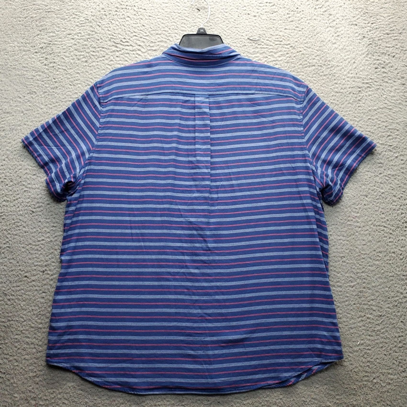 Vineyard Vines Vineyard Vines Shirt Mens XL Multi Striped Linen Blend Short Sleeve Button Down Shirt Size US XL / EU 56 / 4 - 2 Thumbnail