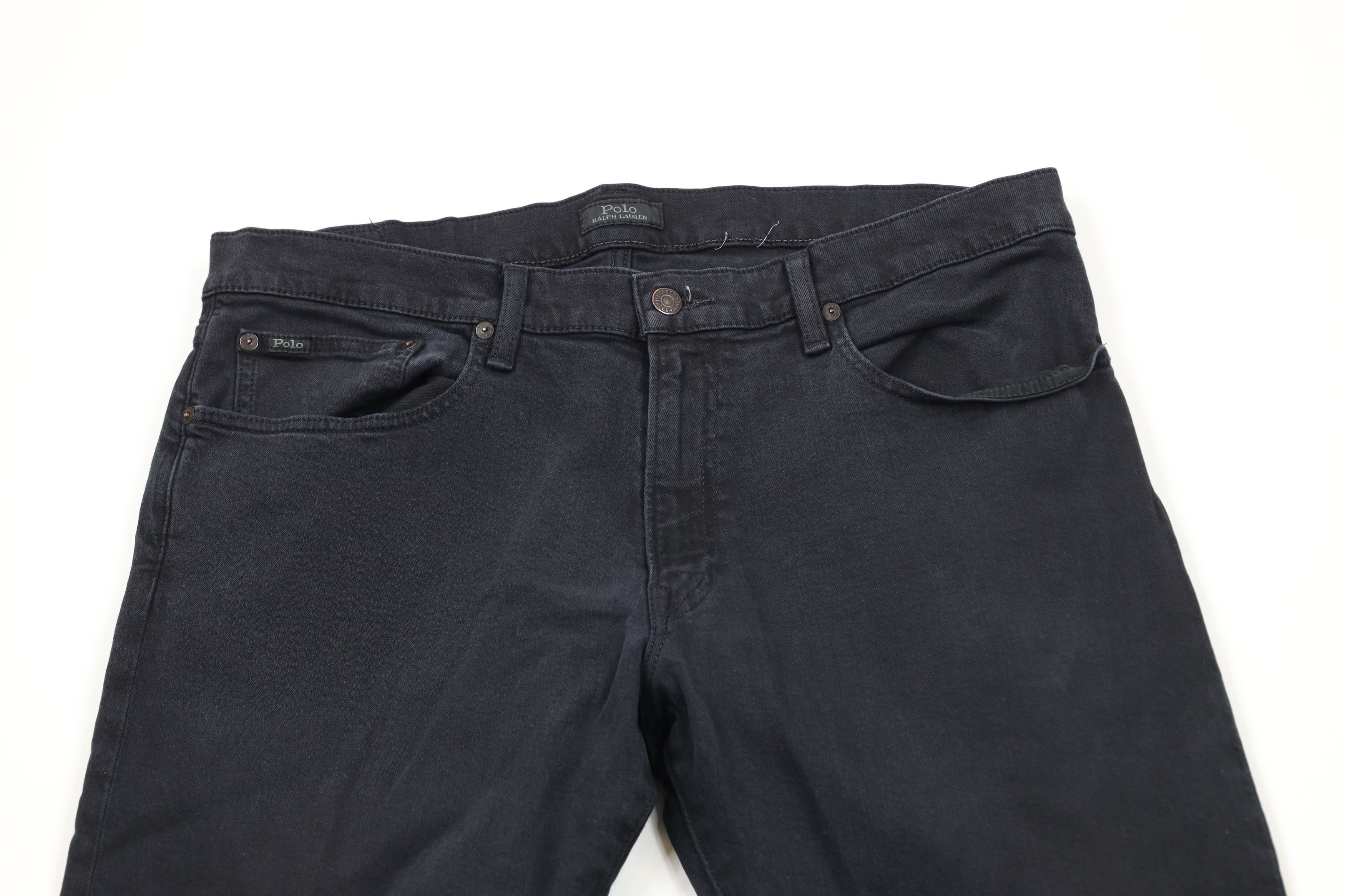 Ralph Lauren × Vintage Vintage Y2K Ralph Lauren Straight Leg Stretch Denim Jeans Size US 36 / EU 52 - 2 Thumbnail