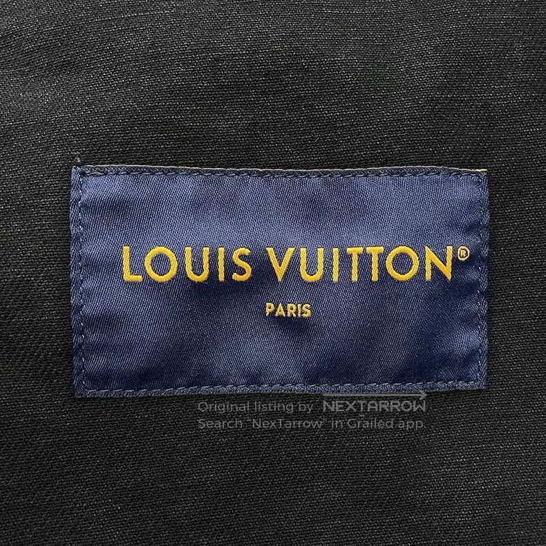 Louis Vuitton Louis Vuitton 24 Washed and Worn Black Denim Jackets Size US S / EU 44-46 / 1 - 5 Thumbnail