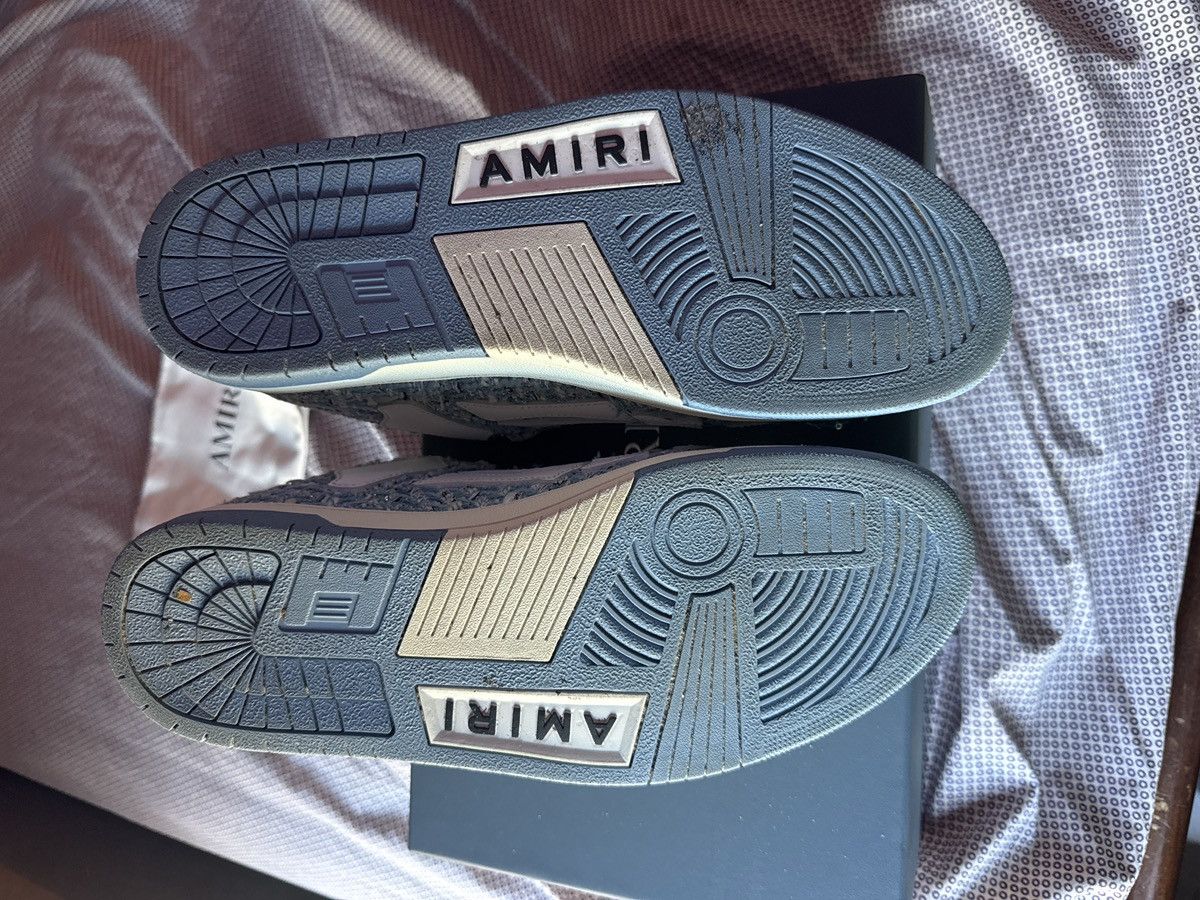 Amiri Mens Boulce and Leather Skel Top Sneaker Size US 12 / EU 45 - 5 Thumbnail