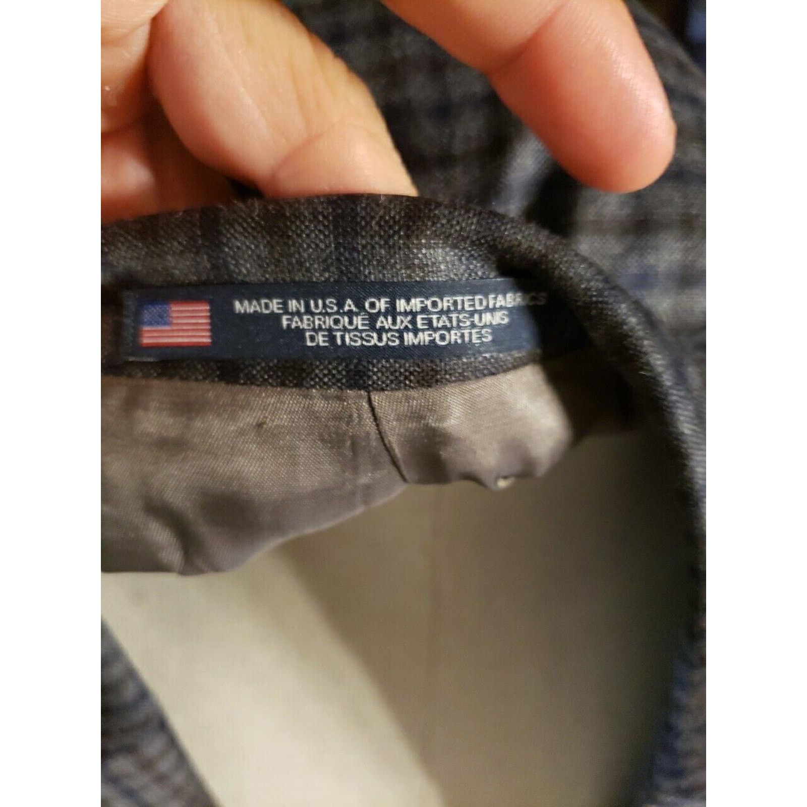 Other Walter Morton Size 48 L 2 Button Blazer NWT Size 48L - 6 Thumbnail