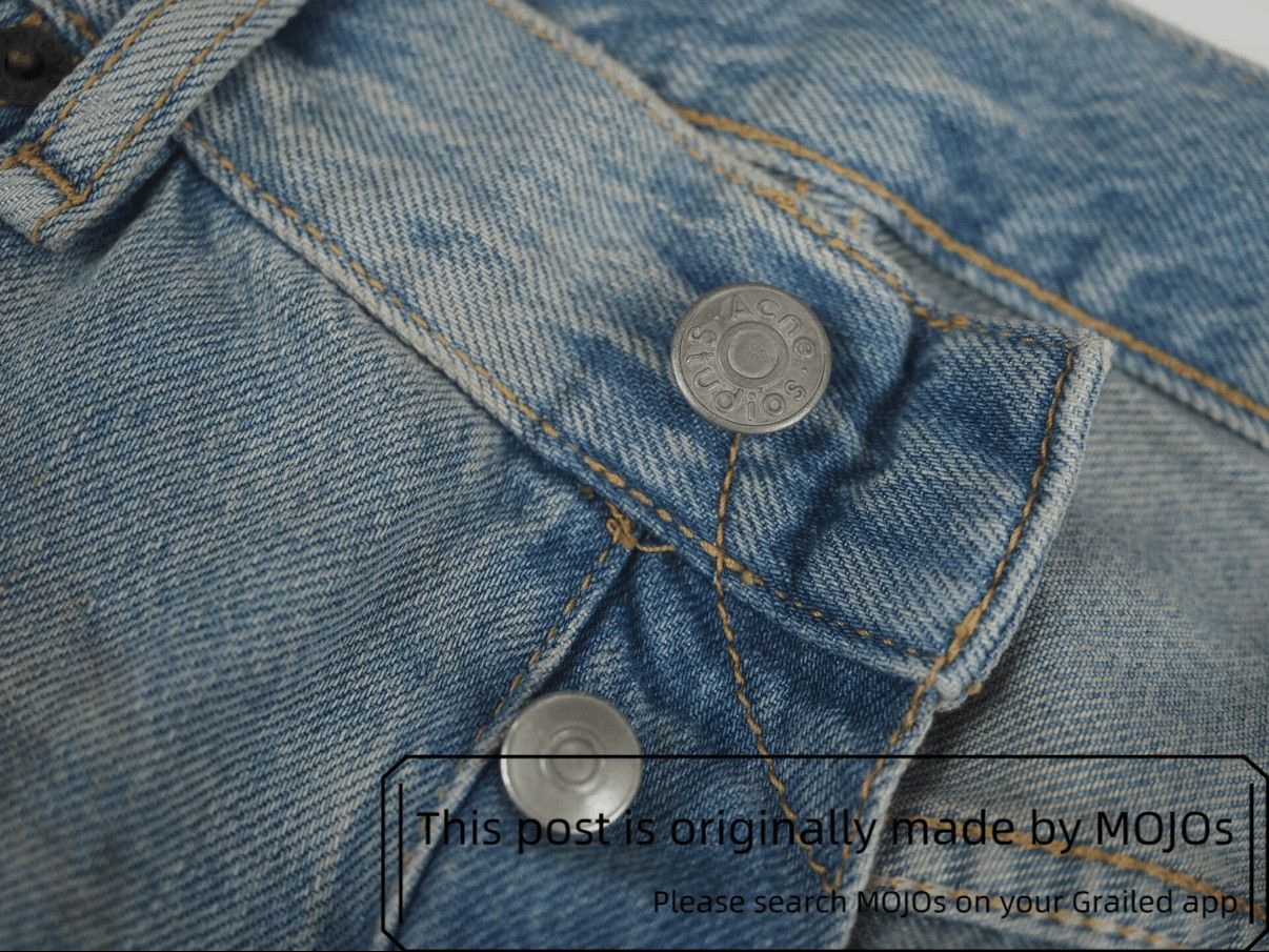 Acne Studios W31L30 Acne Studios 2021M Distressed Denim mojos582 Size US 31 - 4 Thumbnail