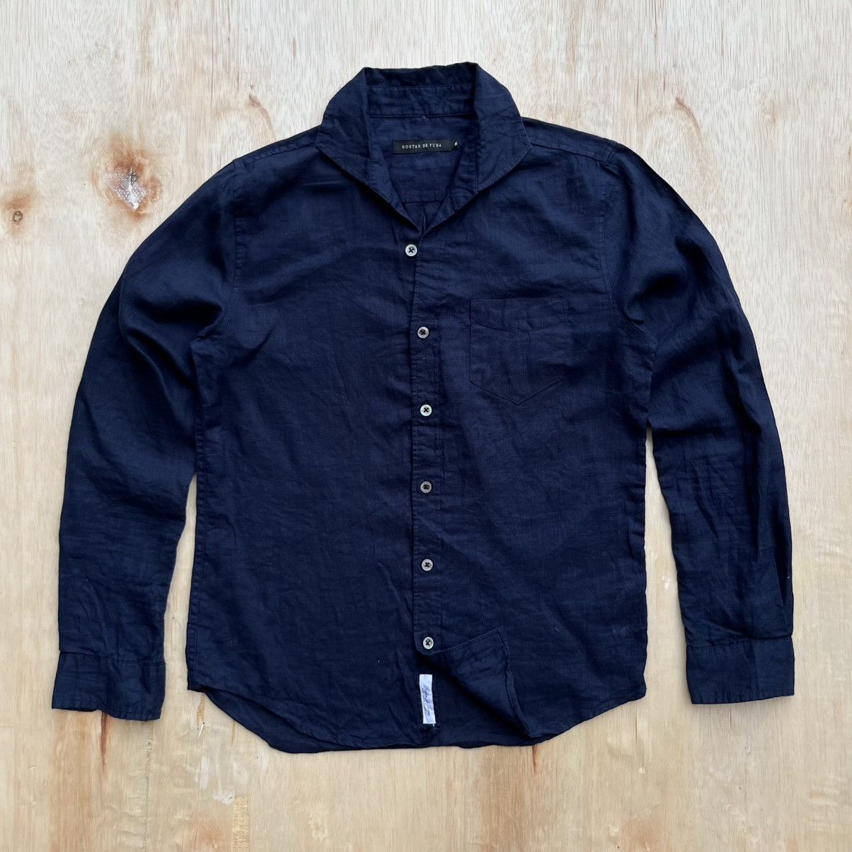 GOSTAR DE FUGA GOSTAR DE FUGA LINEN LONG SLEEVE SHIRT like CDG / HYSTERIC Size M / US 6-8 / IT 42-44 - 1 Thumbnail