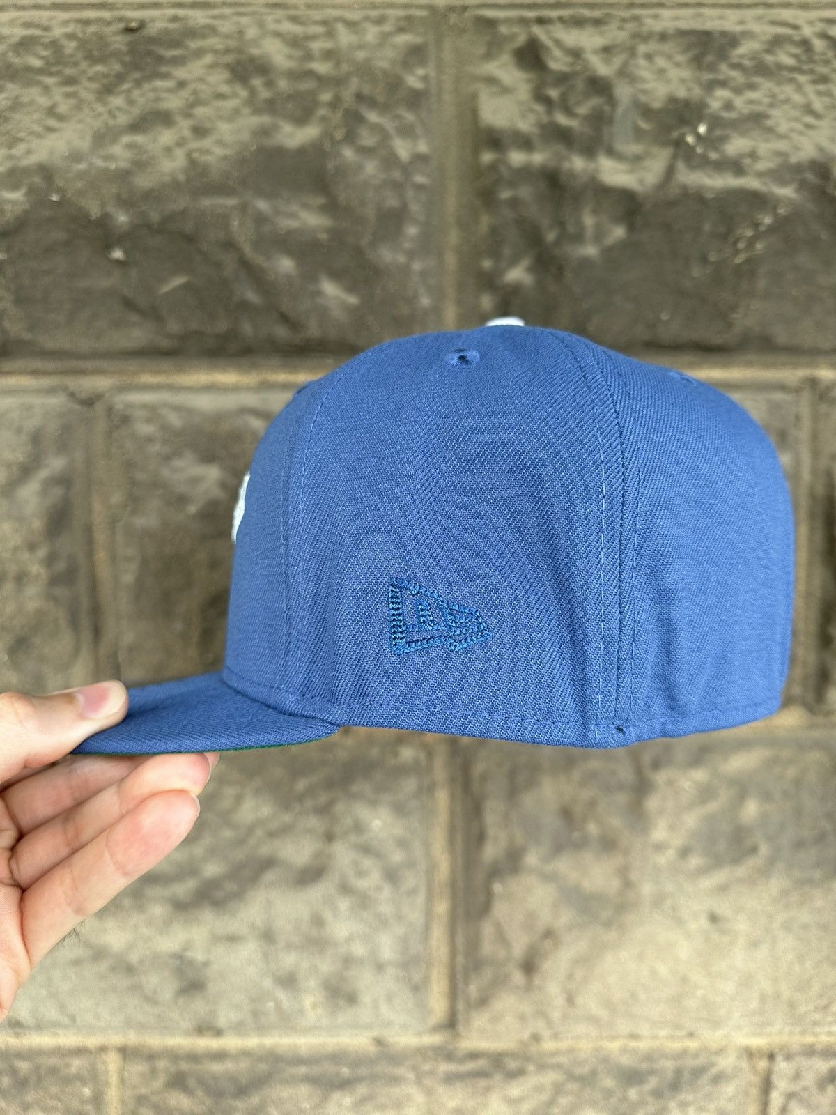 Hat Club 7 3/8 LOS ANGELES DODGERS OLD WEATHERED NEW ERA FITTED CAP Size ONE SIZE - 6 Thumbnail