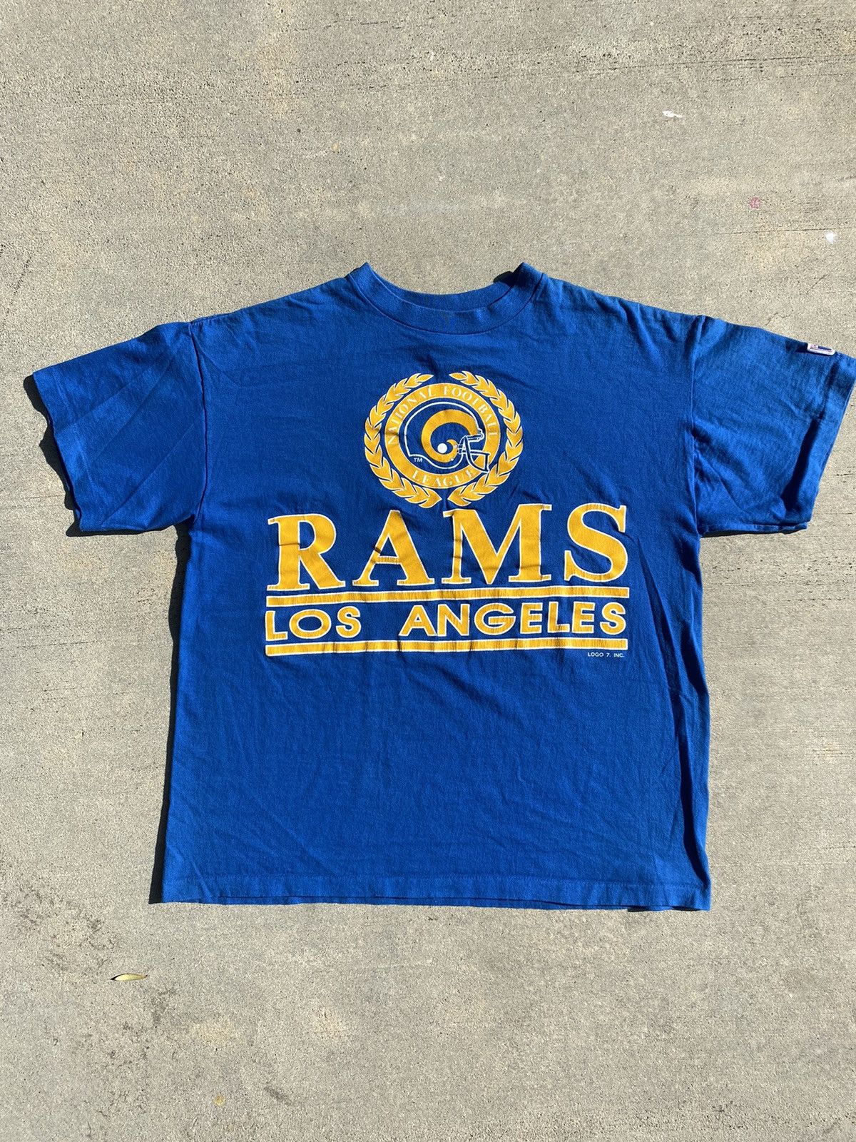 Logo 7 × NFL × Vintage VINTAGE Los Angeles Rams Tee Size US M / EU 48-50 / 2 - 1 Thumbnail
