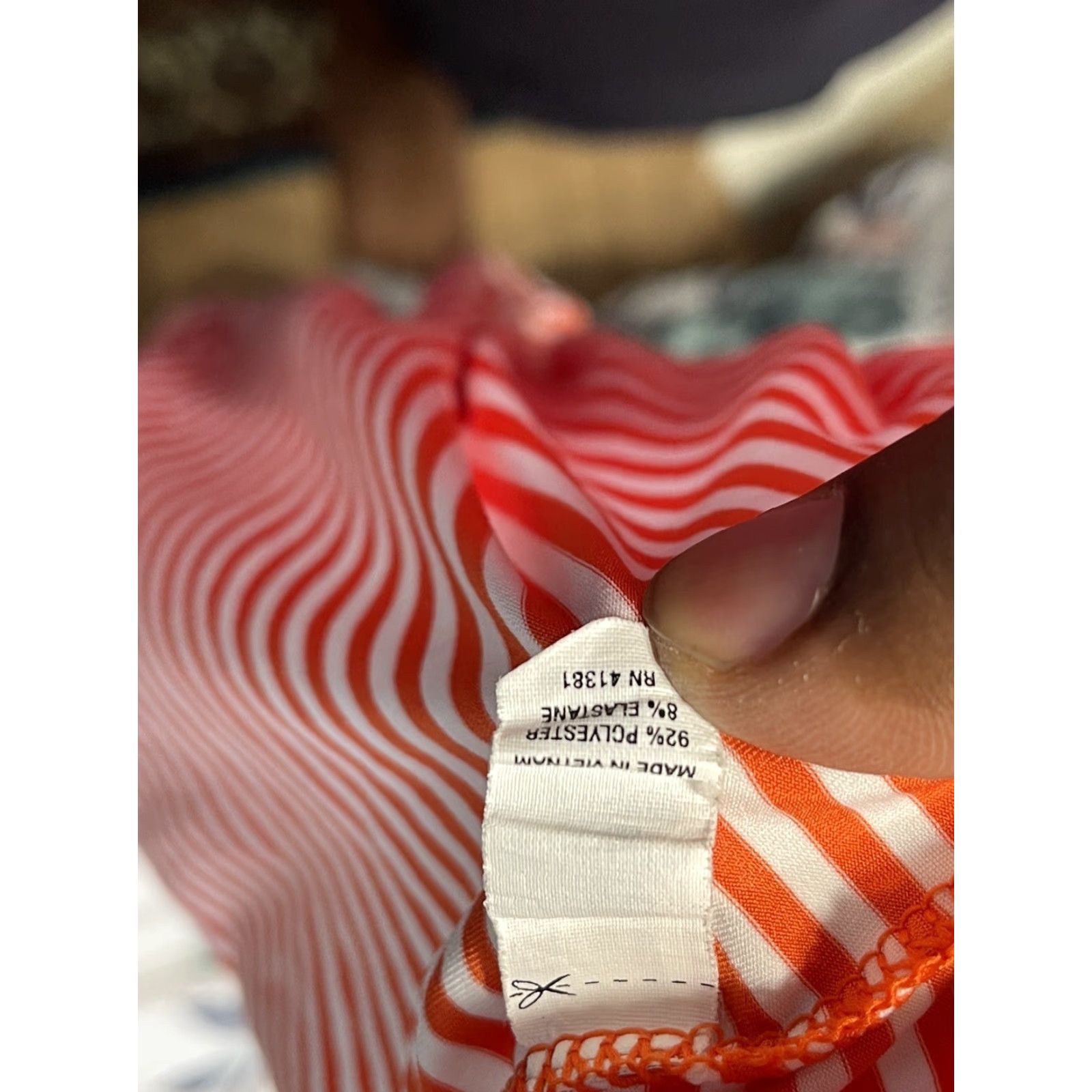 RLX Ralph Lauren RLX Ralph Lauren Shirt MEN'S XL ORANGE WHITE STRIPPED POLO Golf Polyester Size US XL / EU 56 / 4 - 4 Thumbnail