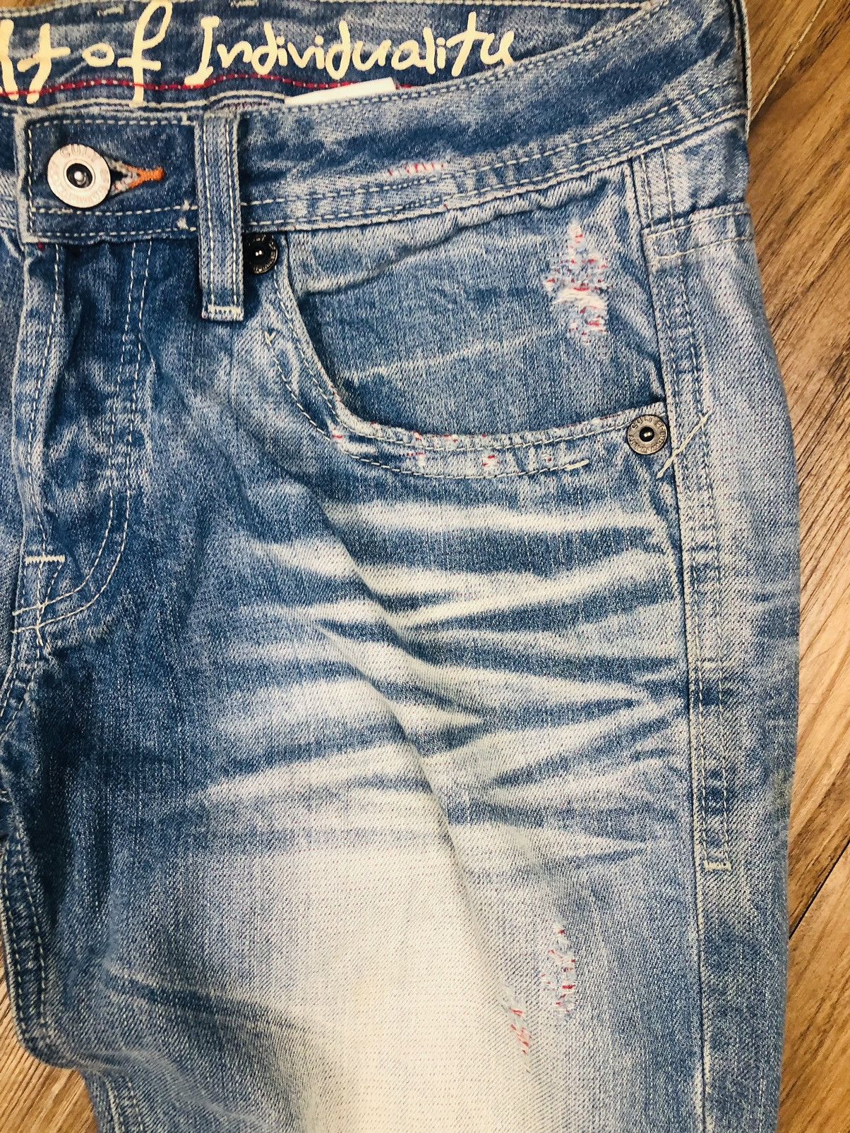 Cult Of Individuality Cult Of Individuality HAGEN Straight Leg Jeans (38) Size US 29 - 8 Thumbnail