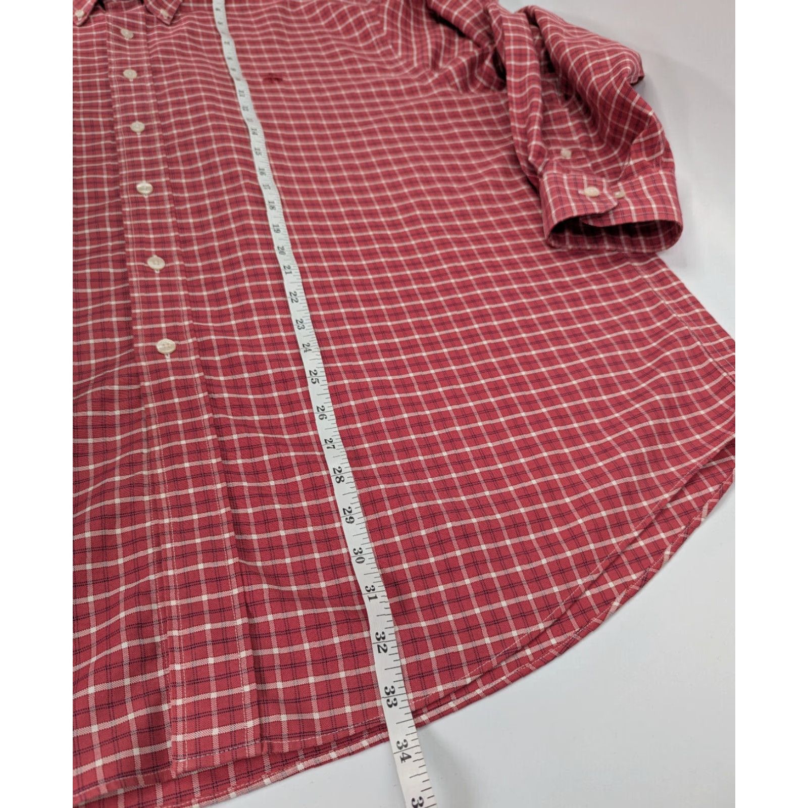 Brooks Brothers Brooks Brothers Shirt Mens 2XL Plaid Red Non-Iron Supima Cotton Long Sleeve Button-Up Button-Down Size US XXL / EU 58 / 5 - 5 Thumbnail