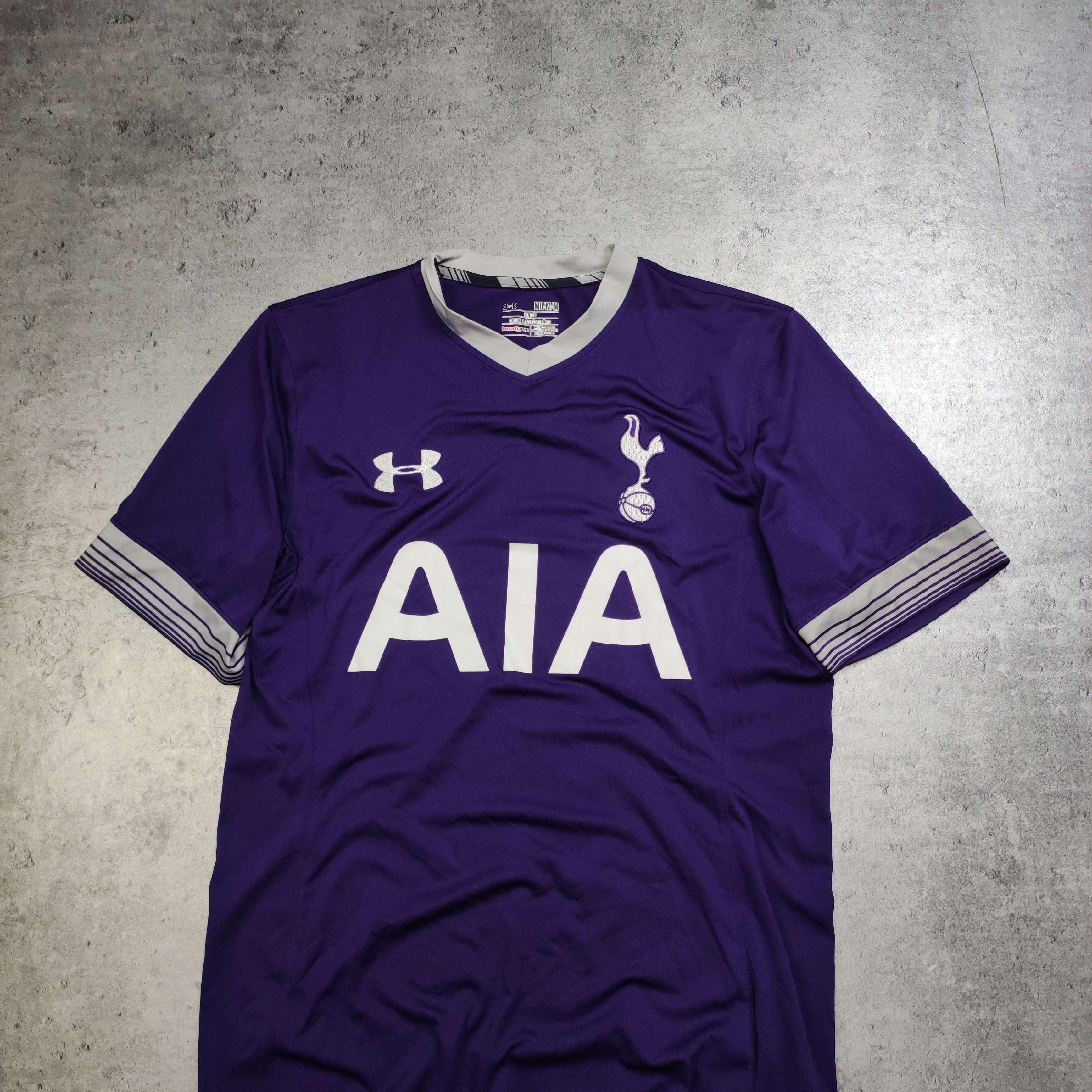 Vintage RARE Tottenham Hotspur FC 2015/16 Third Football Jersey Size US M / EU 48-50 / 2 - 2 Thumbnail