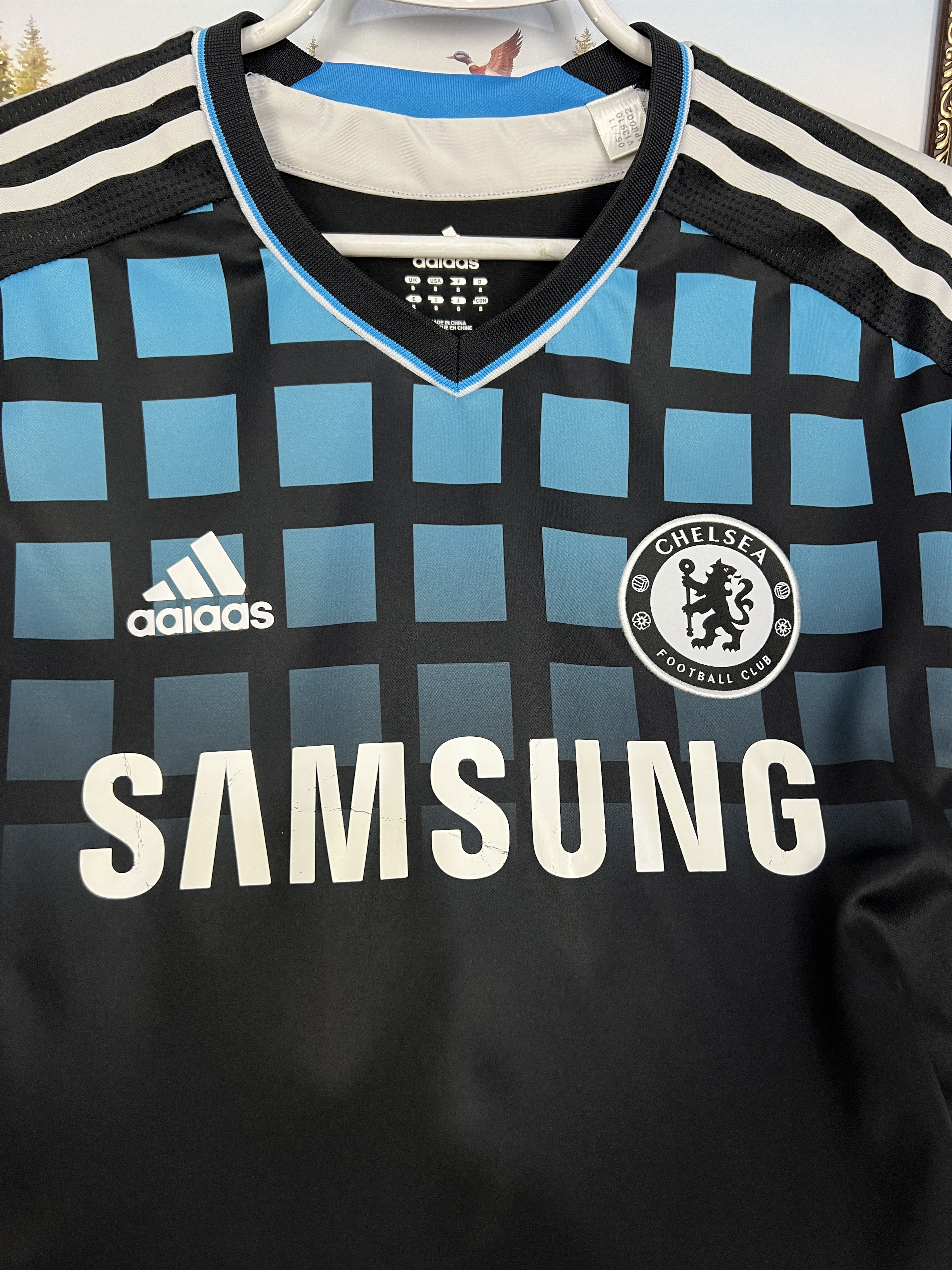 Adidas Chelsea Away football shirt 2011 Soccer Adidas Player Issue Size US S / EU 44-46 / 1 - 3 Thumbnail