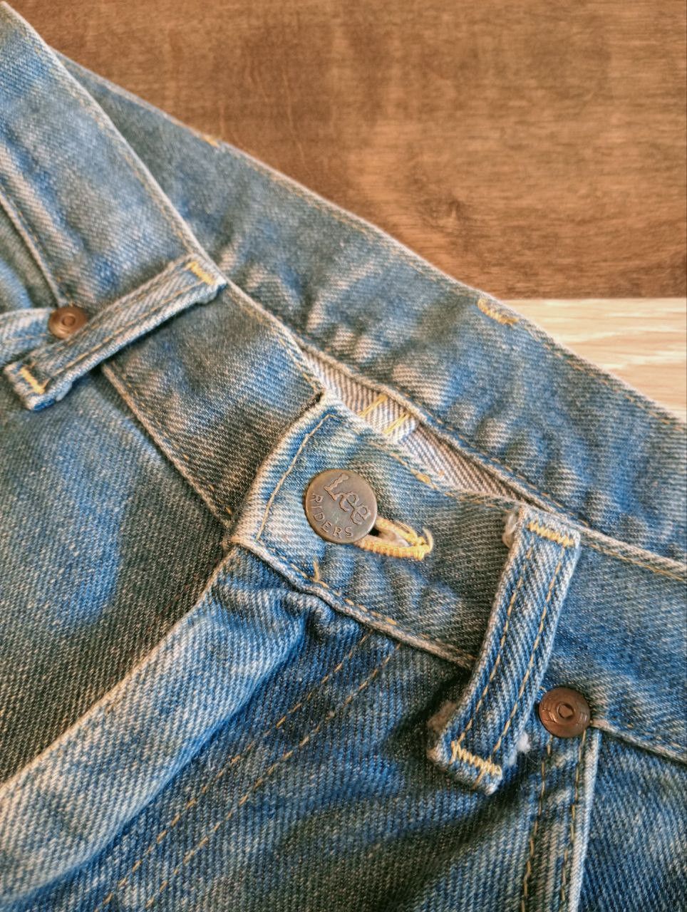 Lee RARE VINTAGE LEE RIDERS TALON ZIPPER JEANS Size US 29 - 8 Thumbnail