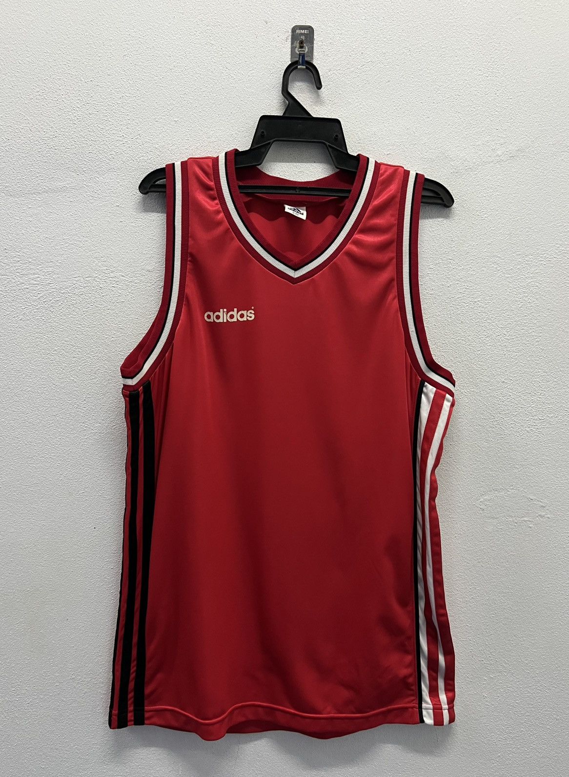 Adidas × Descente × Japanese Brand Vintage Adidas x Descente Basketball Jersey – Made in Japan Size US L / EU 52-54 / 3 - 1 Thumbnail