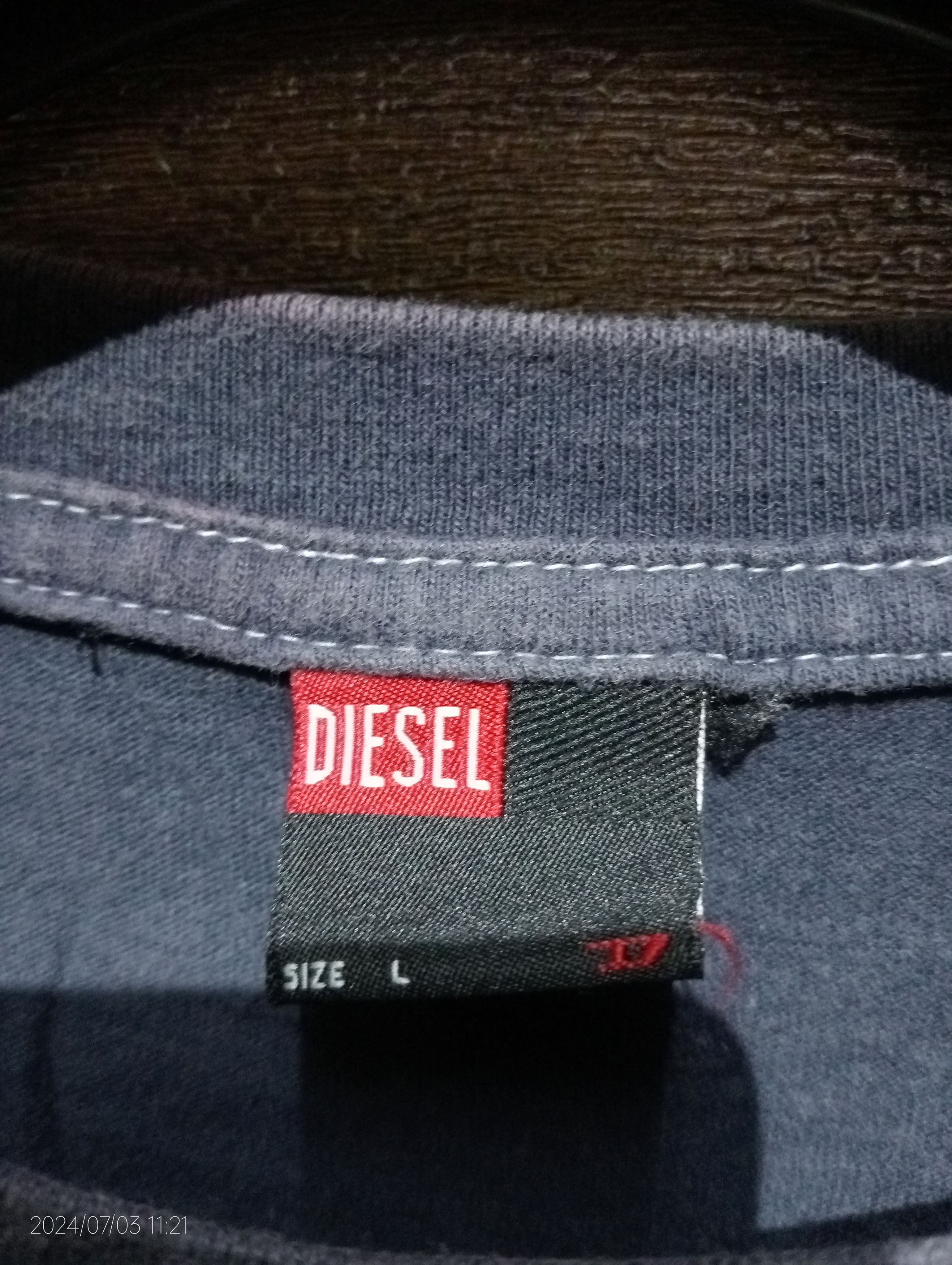 Diesel Vintage Diesel Ironhorse D.M.C Motorcycle Crew Tee Size US M / EU 48-50 / 2 - 4 Thumbnail