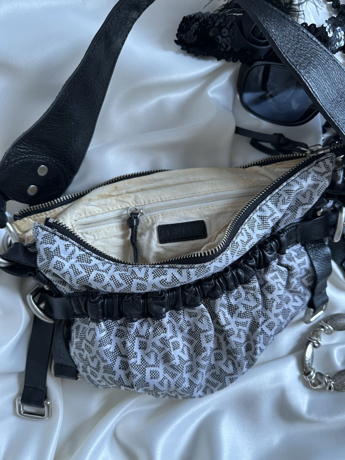 DKNY DKNY vintage grey shoulder bag Size ONE SIZE - 8 Thumbnail