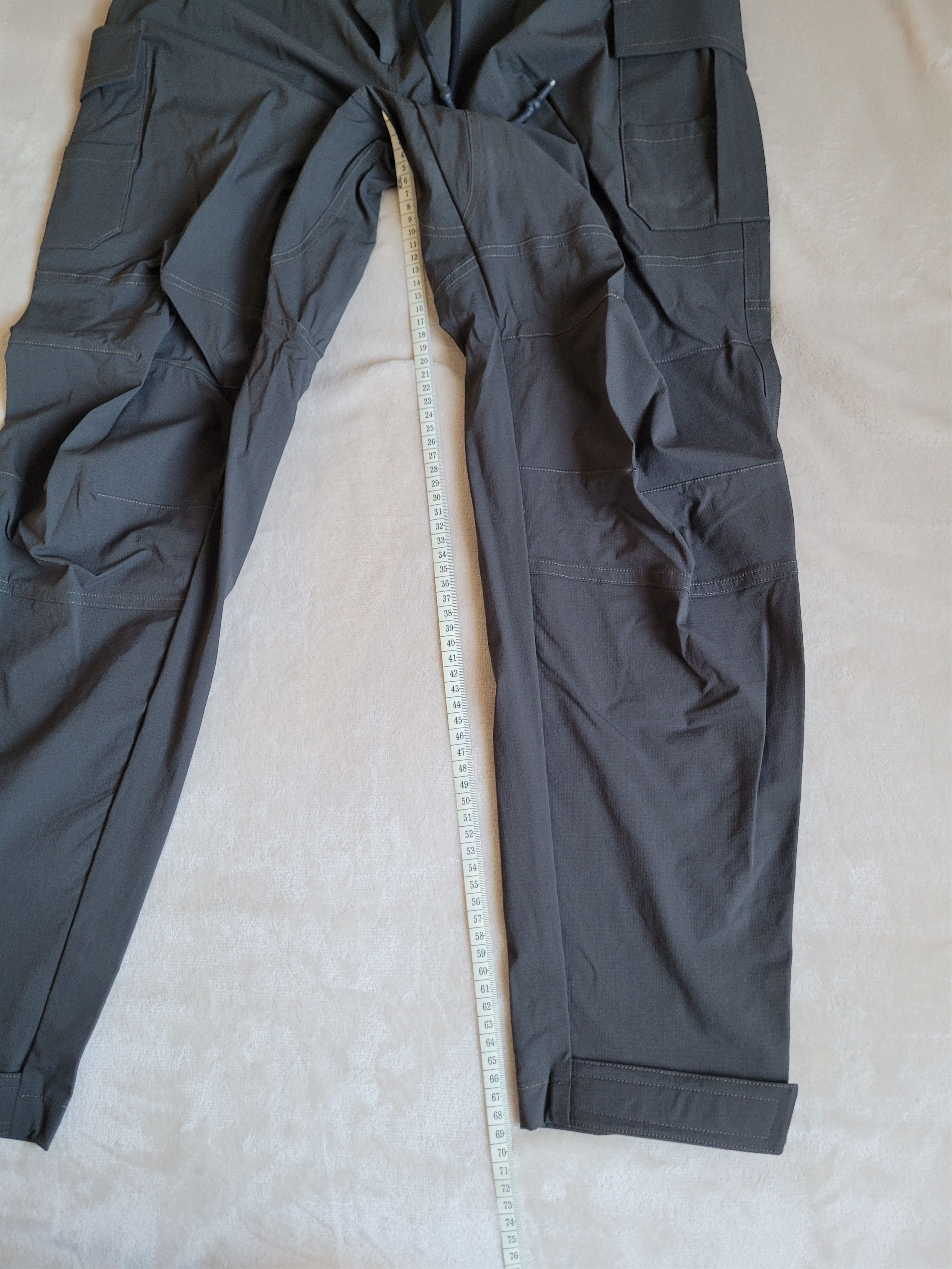 Rosen ROSEN-X Thebe Trousers in Ripstop Nylon - Military Green Size US 33 - 7 Thumbnail