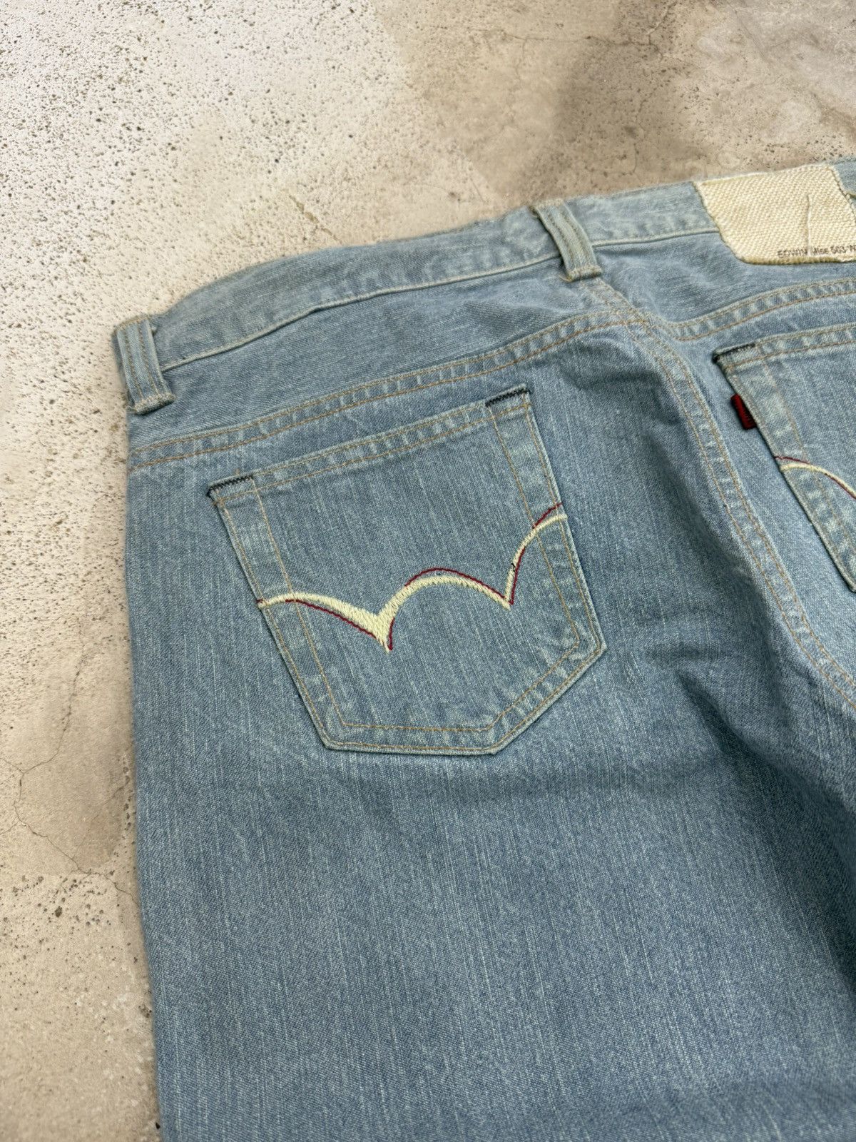 Edwin Miss 503 Edwin Light Washed Flare Unisex Denim Pants Size 30" / US 8 / IT 44 - 13 Thumbnail