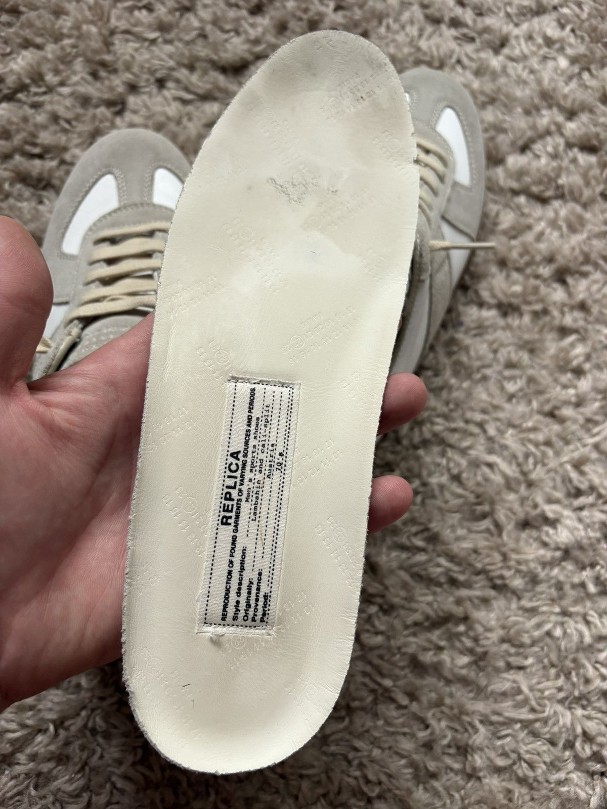 Maison Margiela Maison Margiela women's sneakers unisex streetwear shoes Size US 11 / IT 41 - 13 Thumbnail